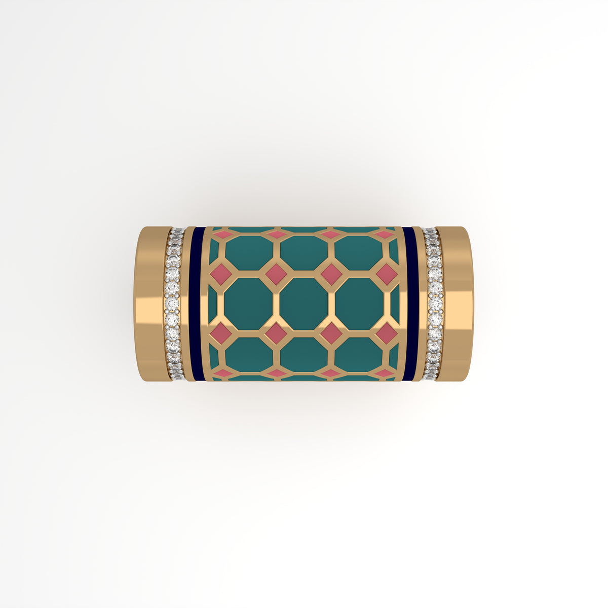 #Pattern & Color_Turkish Tessellation Pastel Turquoise