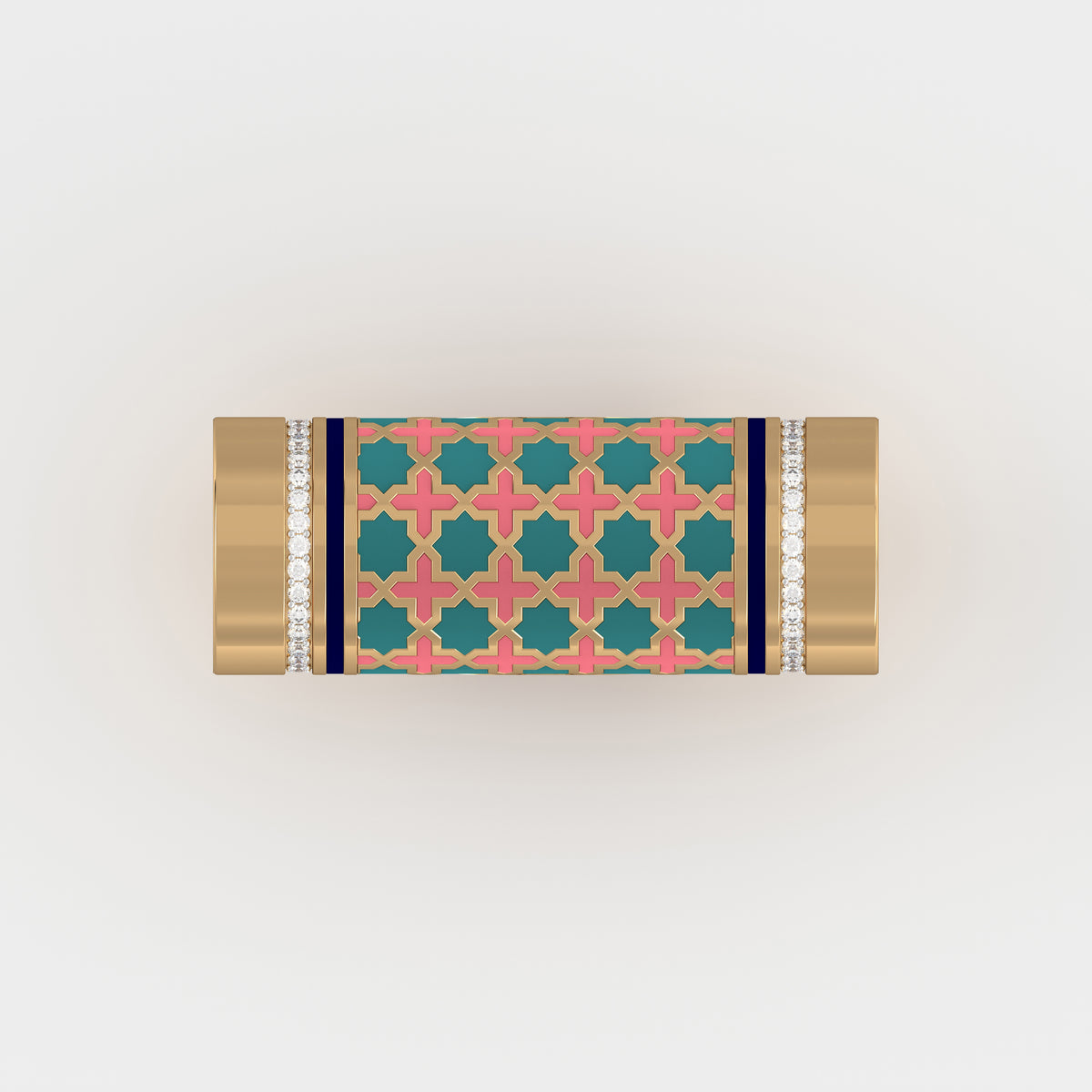 #Pattern & Color_Moroccan Zellij Pastel Turquoise