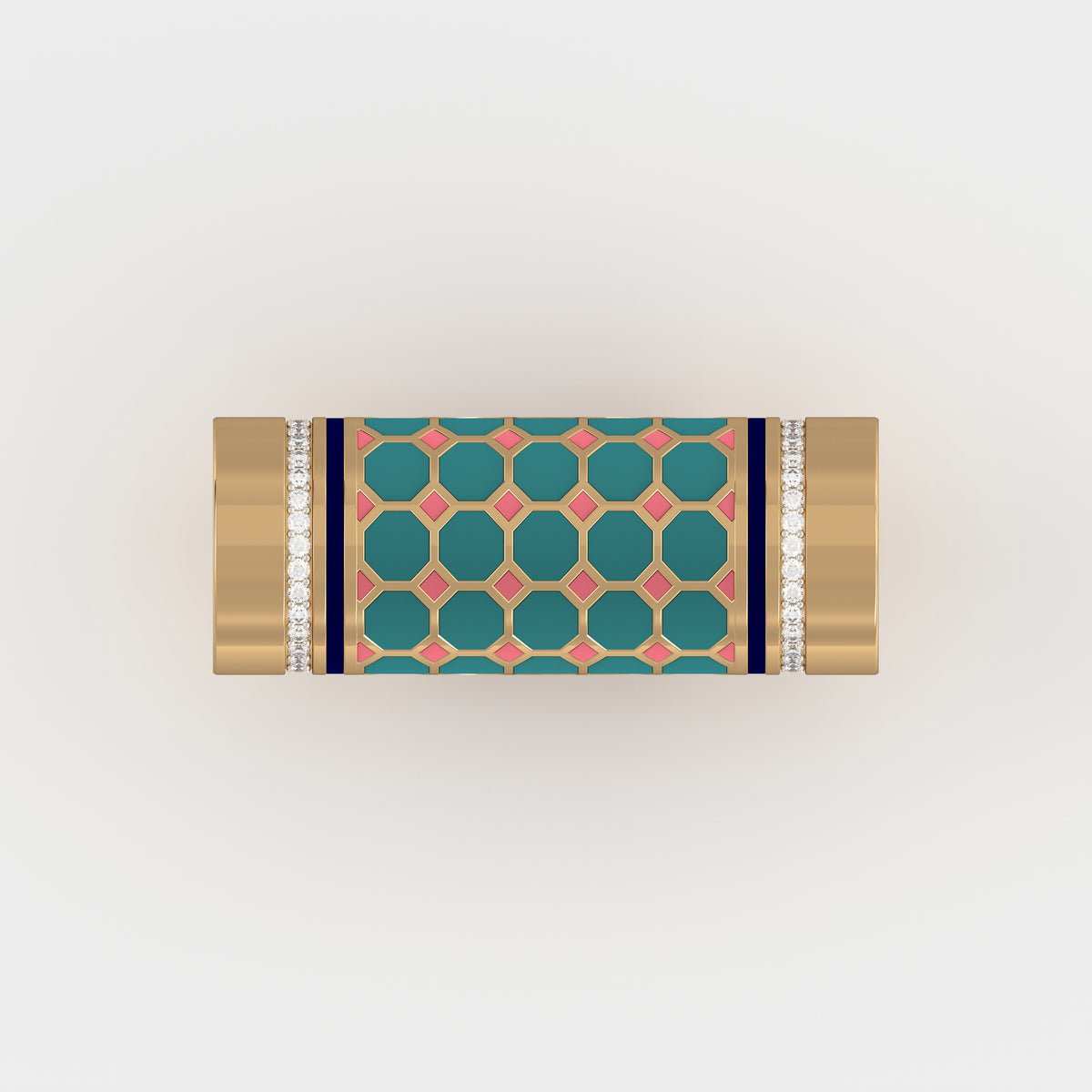 #Pattern & Color_Turkish Tessellation Pastel Turquoise
