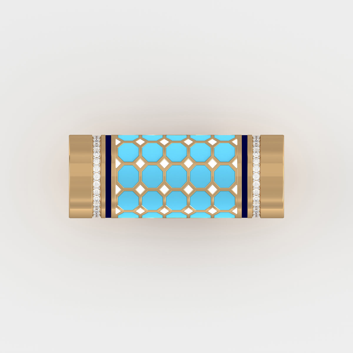 #Pattern & Color_Turkish Tessellation Skyblue