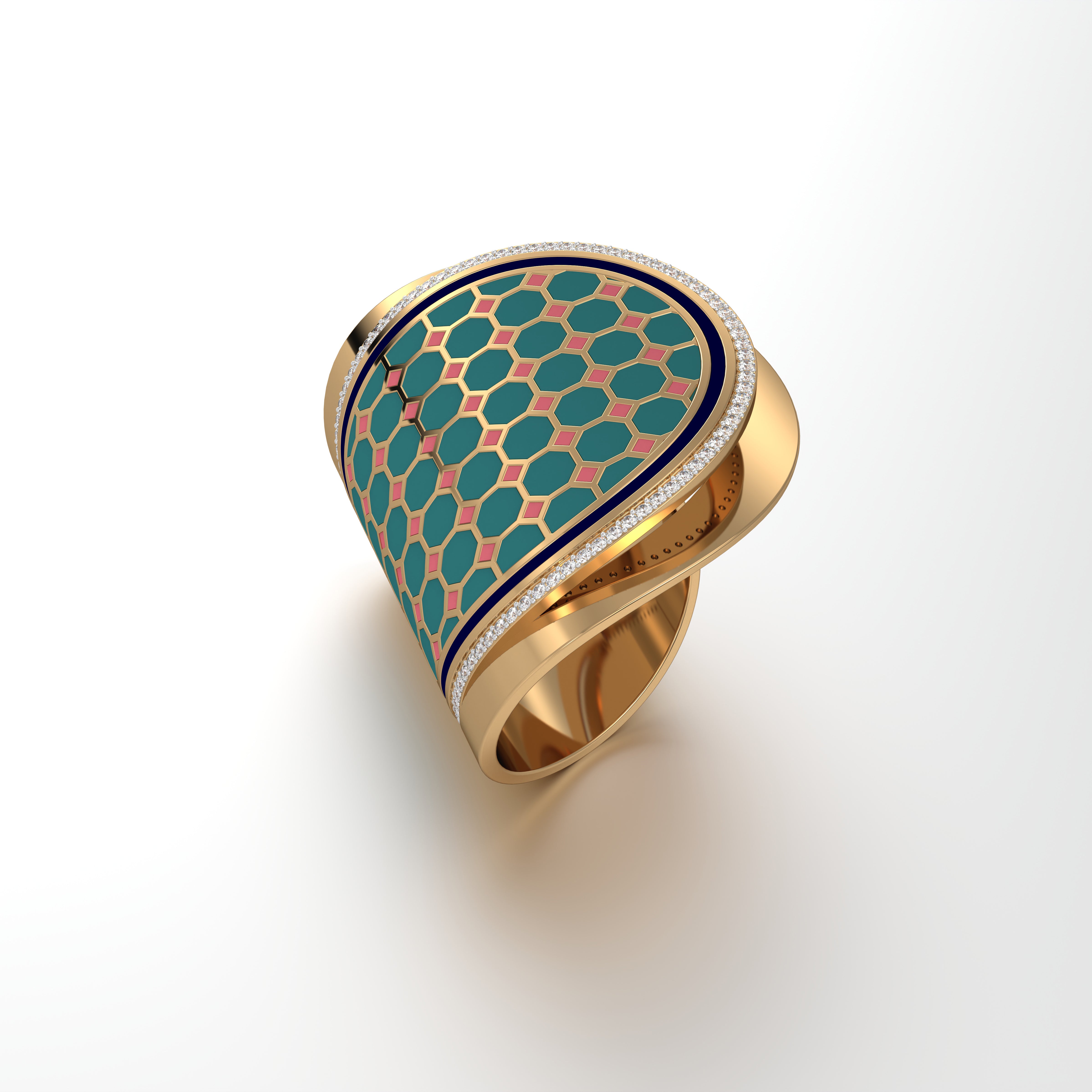 #Pattern & Color_Turkish Tessellation Pastel Turquoise