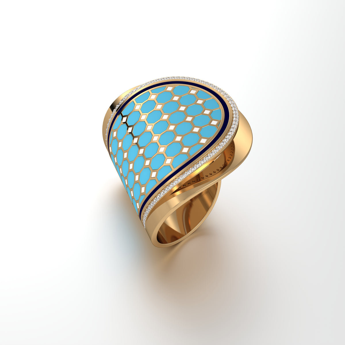#Pattern & Color_Turkish Tessellation Skyblue