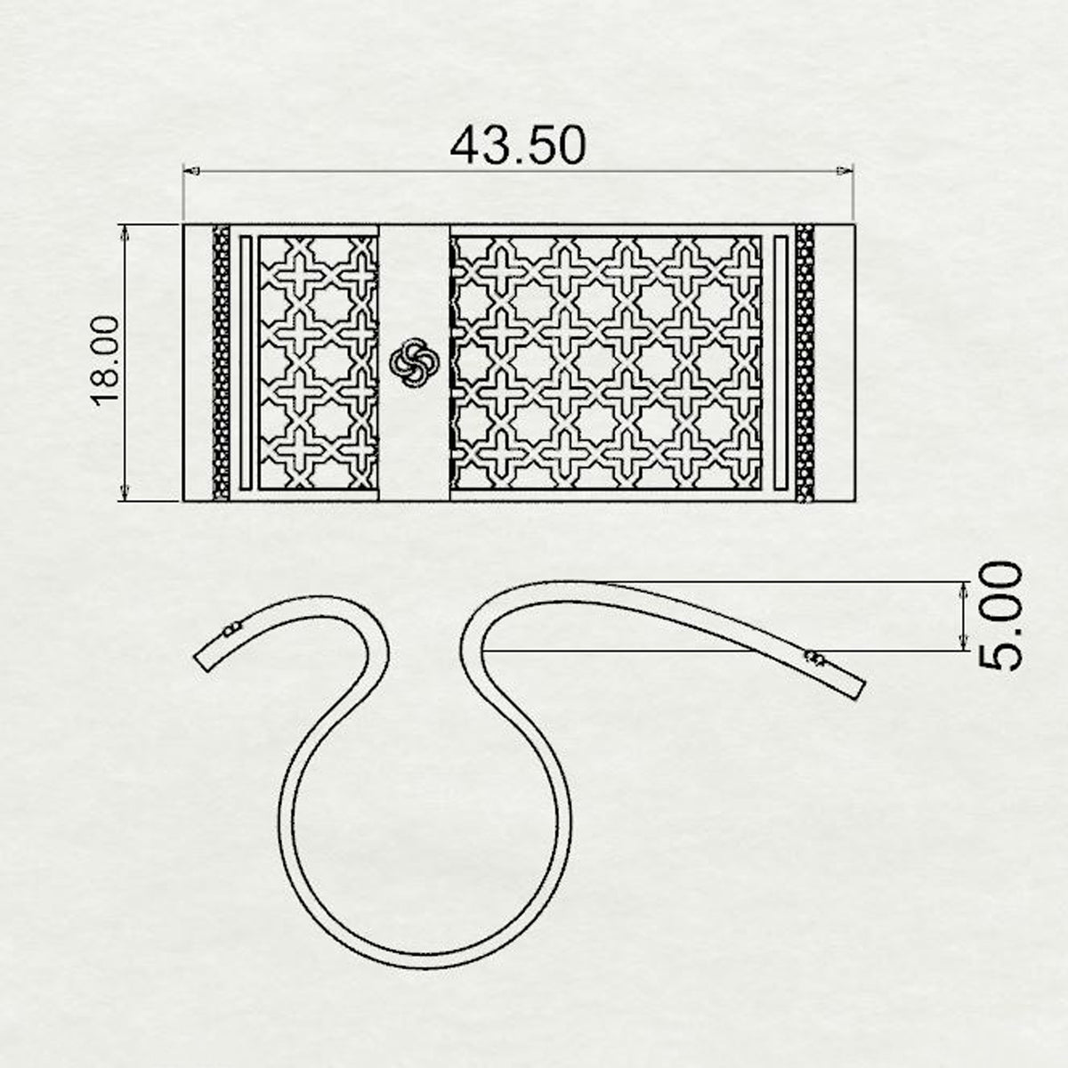 Alaara Open Book Fold Ring Medium