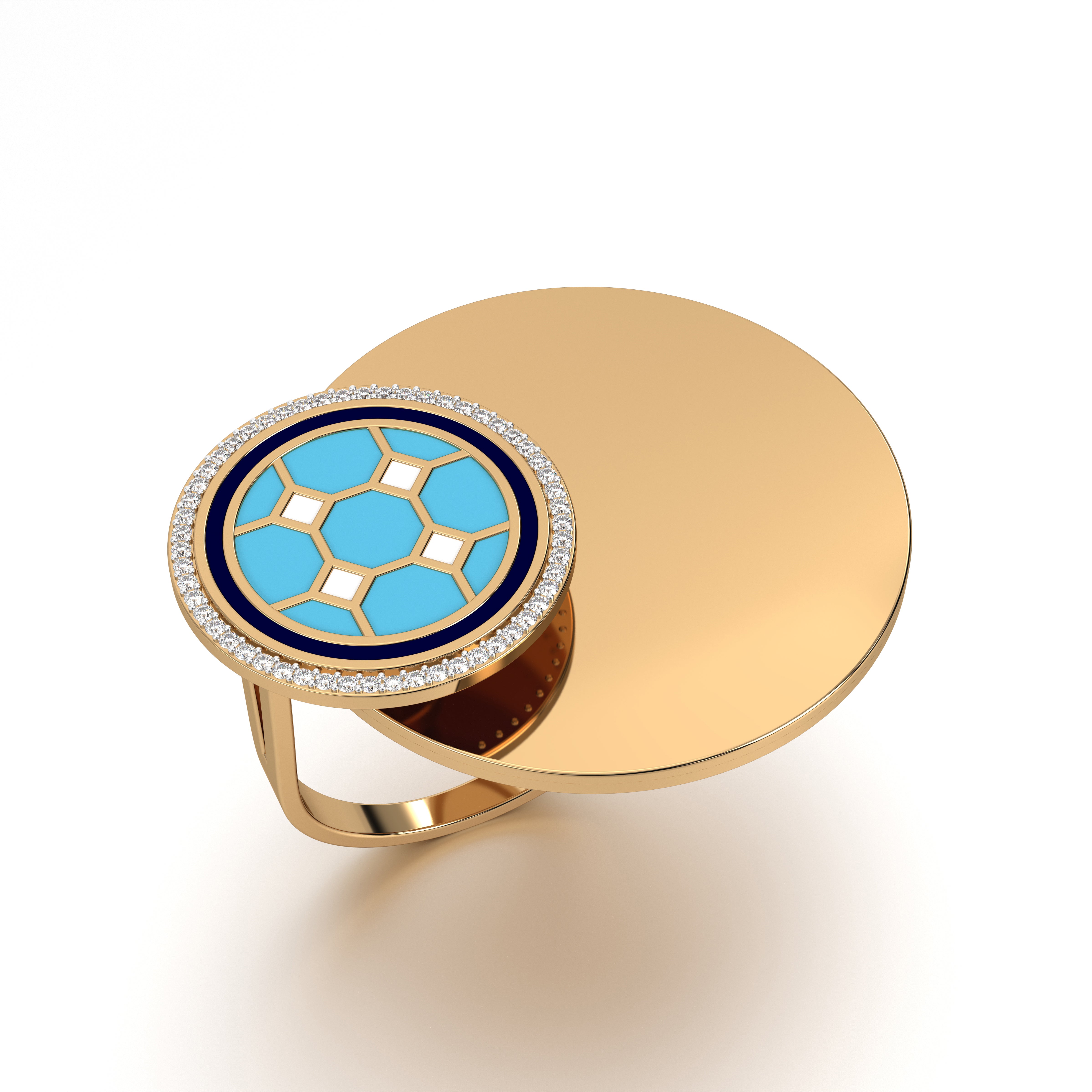 #Pattern & Color_Turkish Tessellation Skyblue