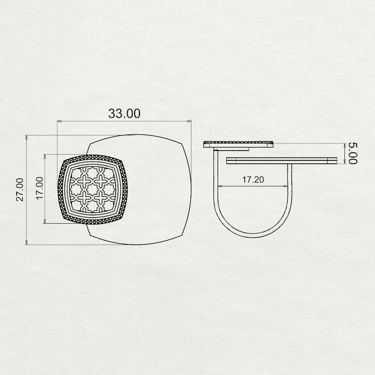 Gulsen Cushion Level Ring Medium