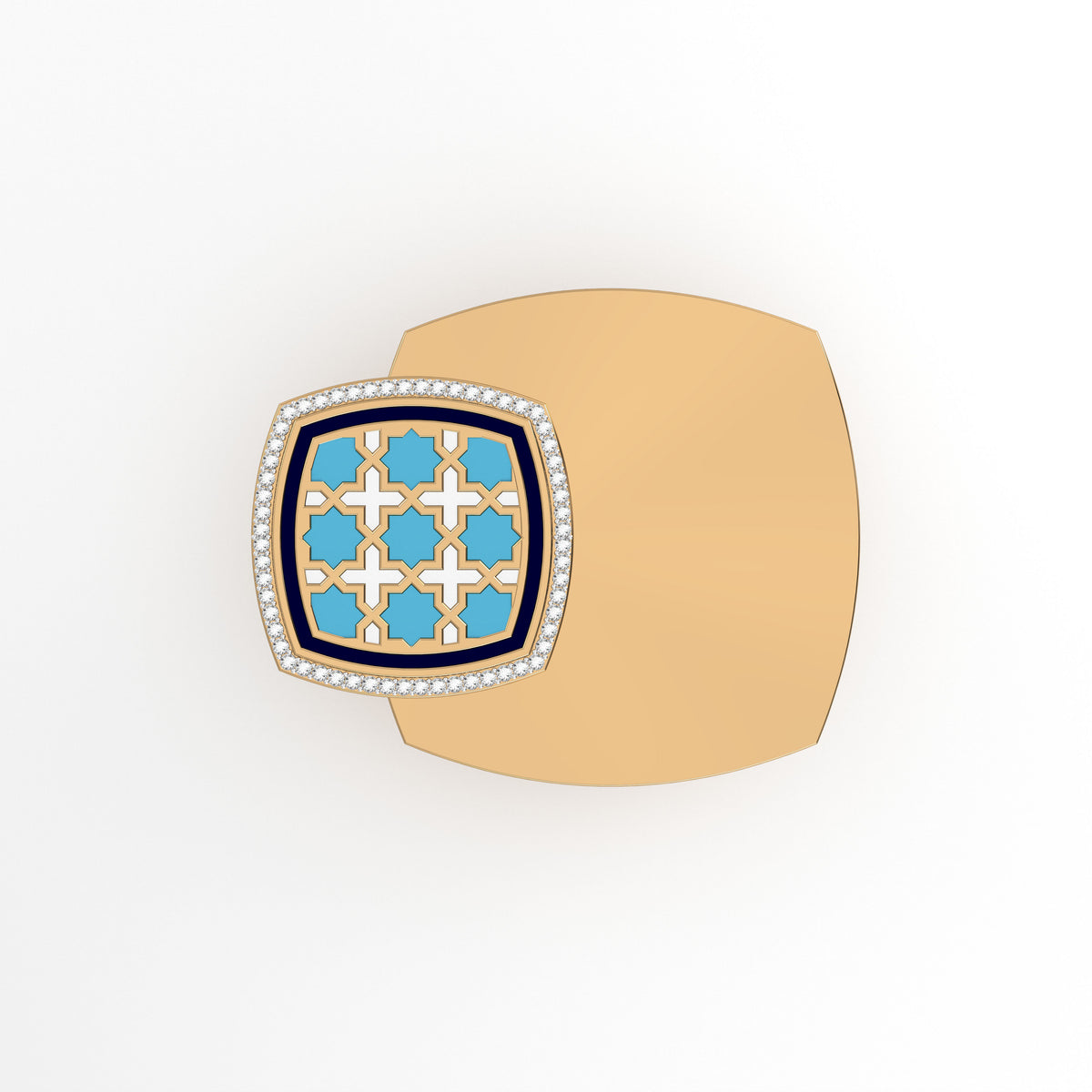 #Pattern & Color_moroccan zellij skyblue