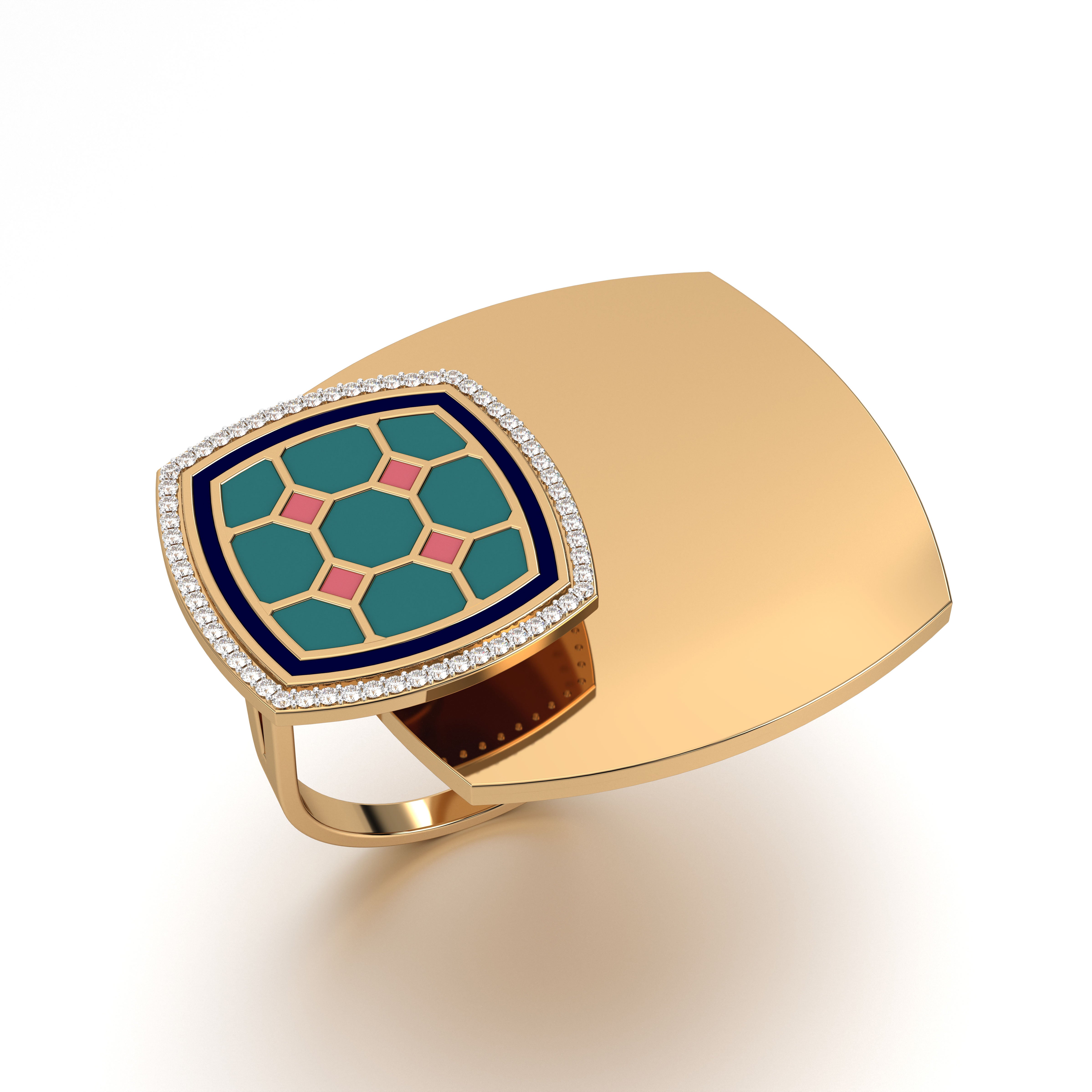 #Pattern & Color_Turkish Tessellation Pastel Turquoise