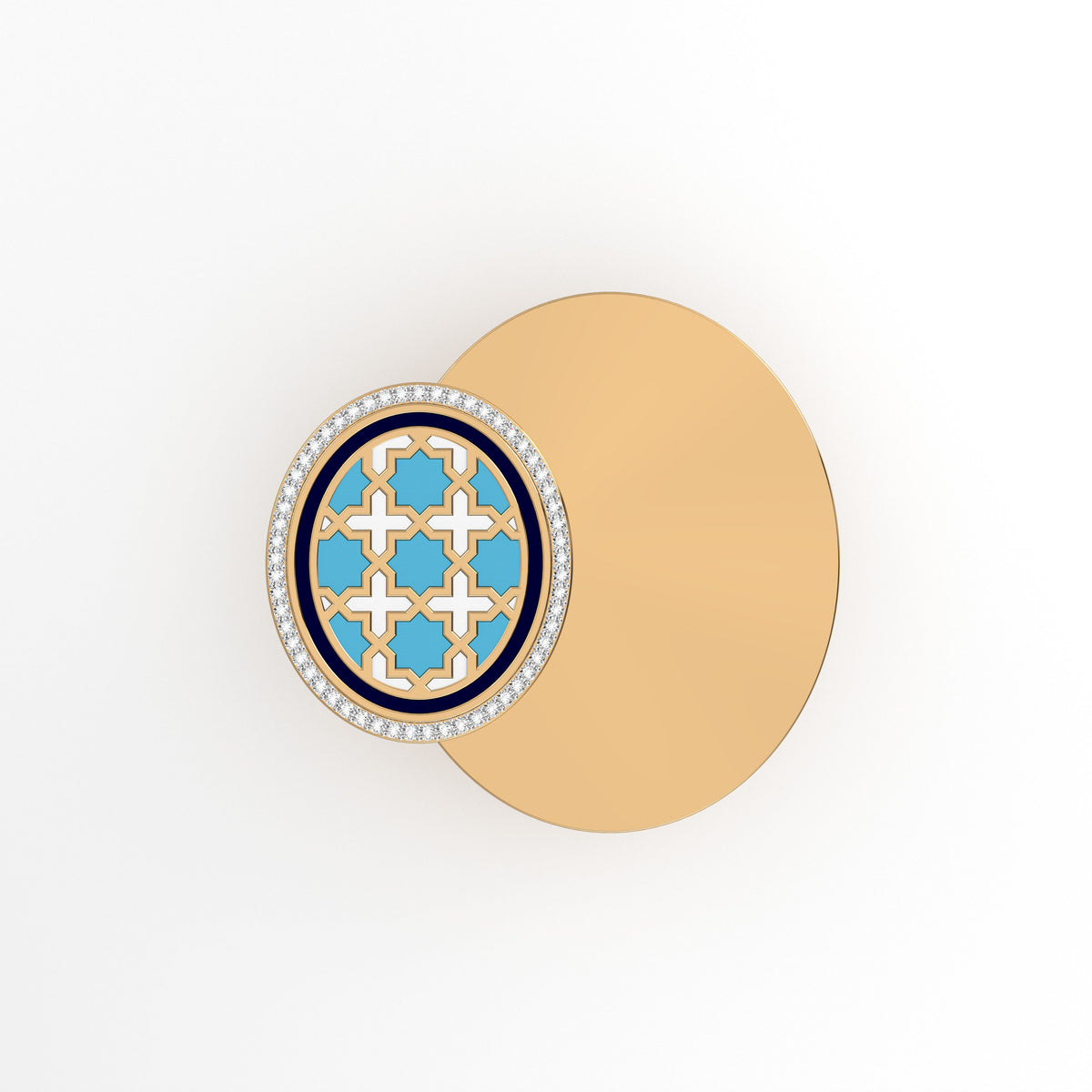 #Pattern & Color_moroccan zellij skyblue