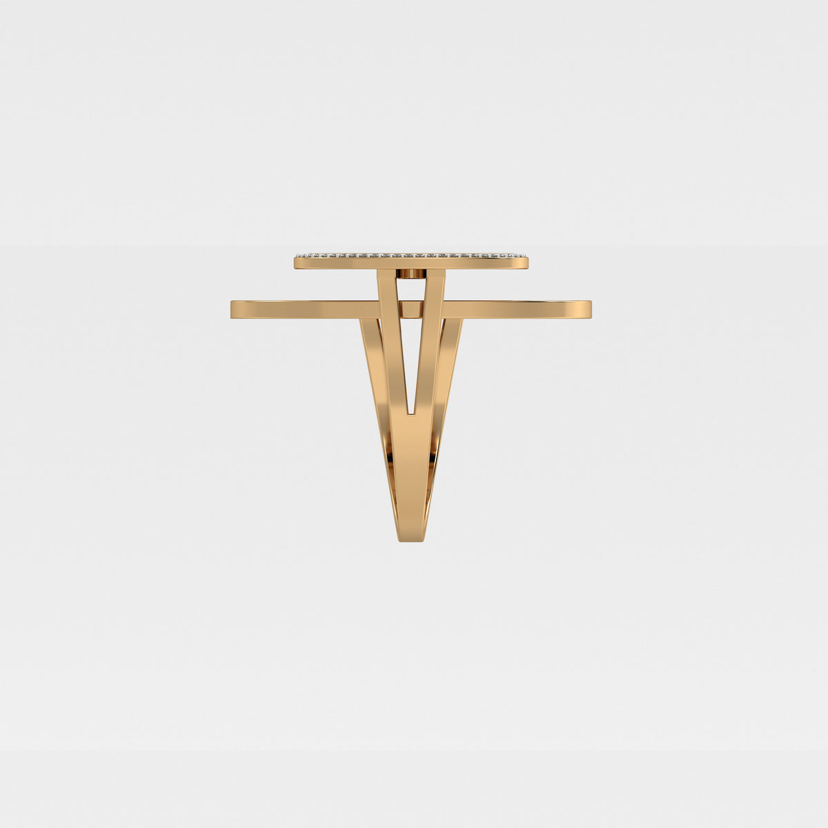 Gulsen Oval Level Ring Medium