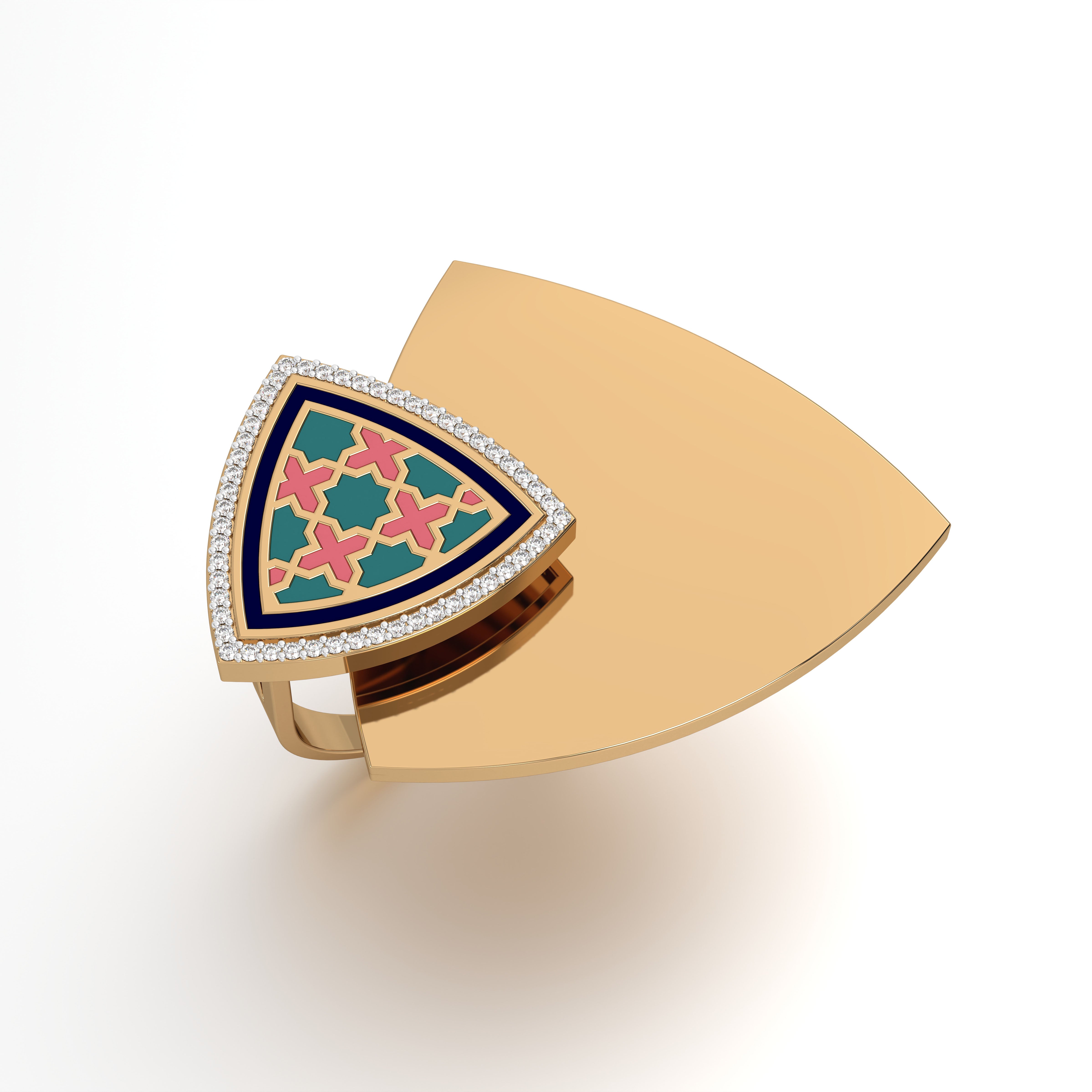 #Pattern & Color_Moroccan Zellij Pastel Turquoise