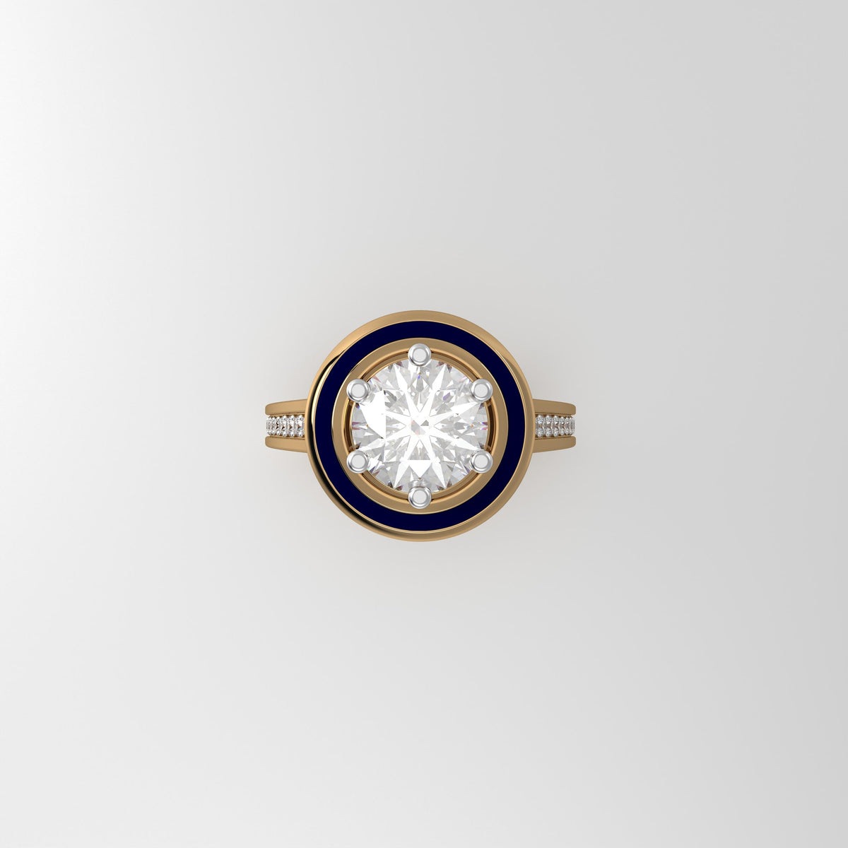 Aliyaah Solitaire Ring Large
