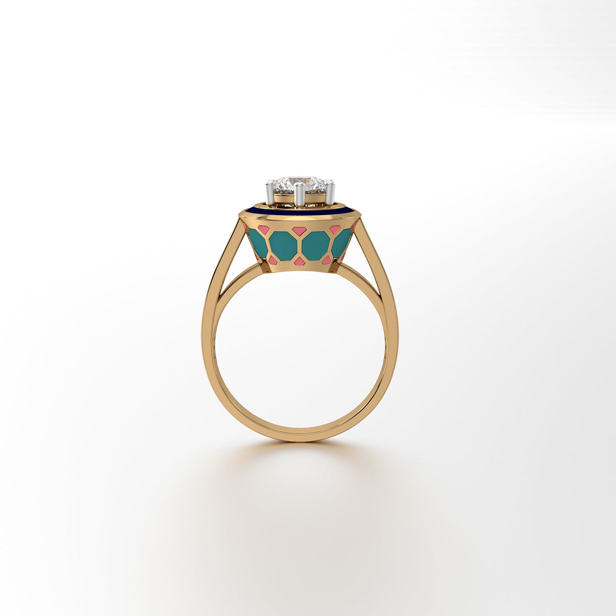#Pattern & Color_Turkish Tessellation Pastel Turquoise