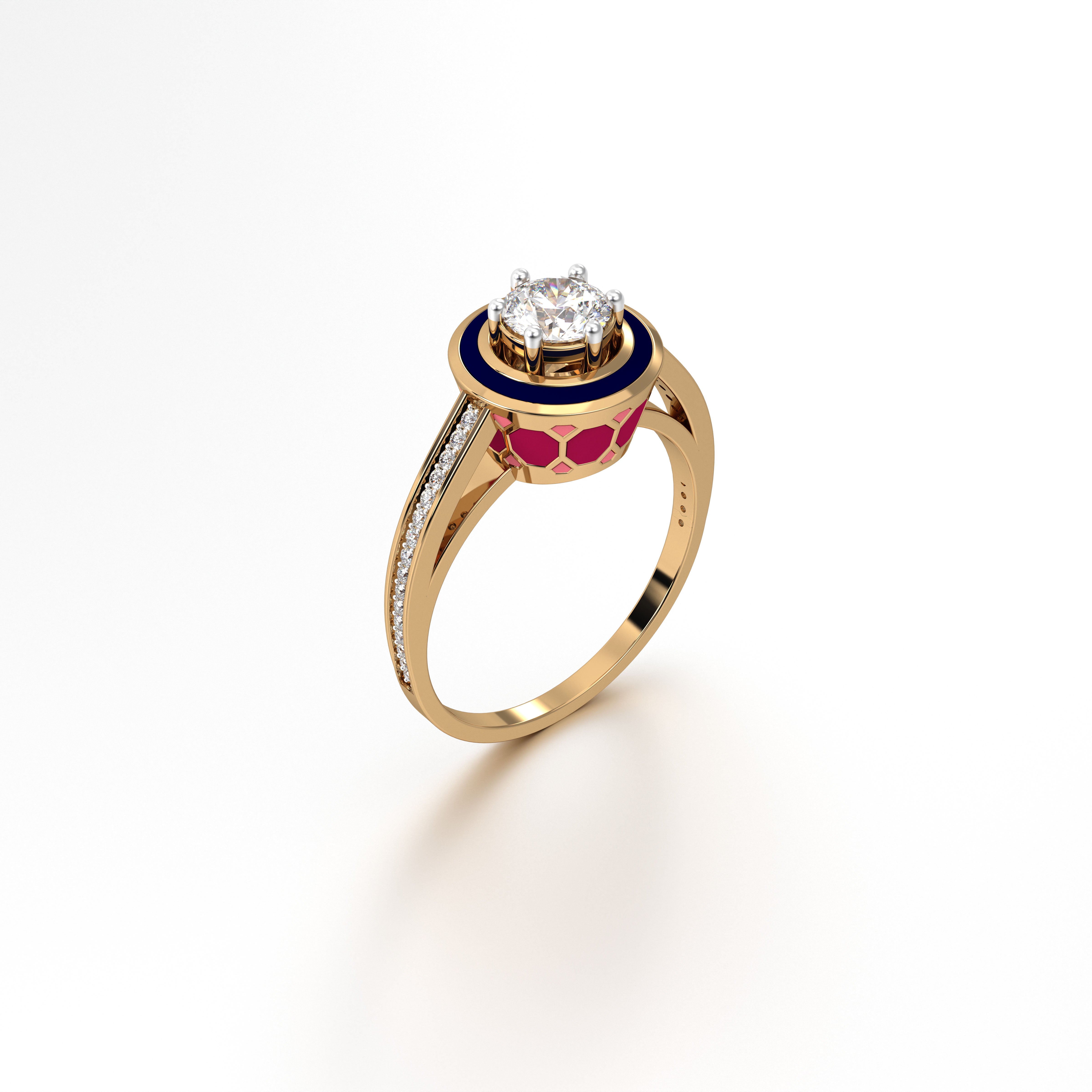 #Pattern & Color_Turkish Tessellation Cardinal Red