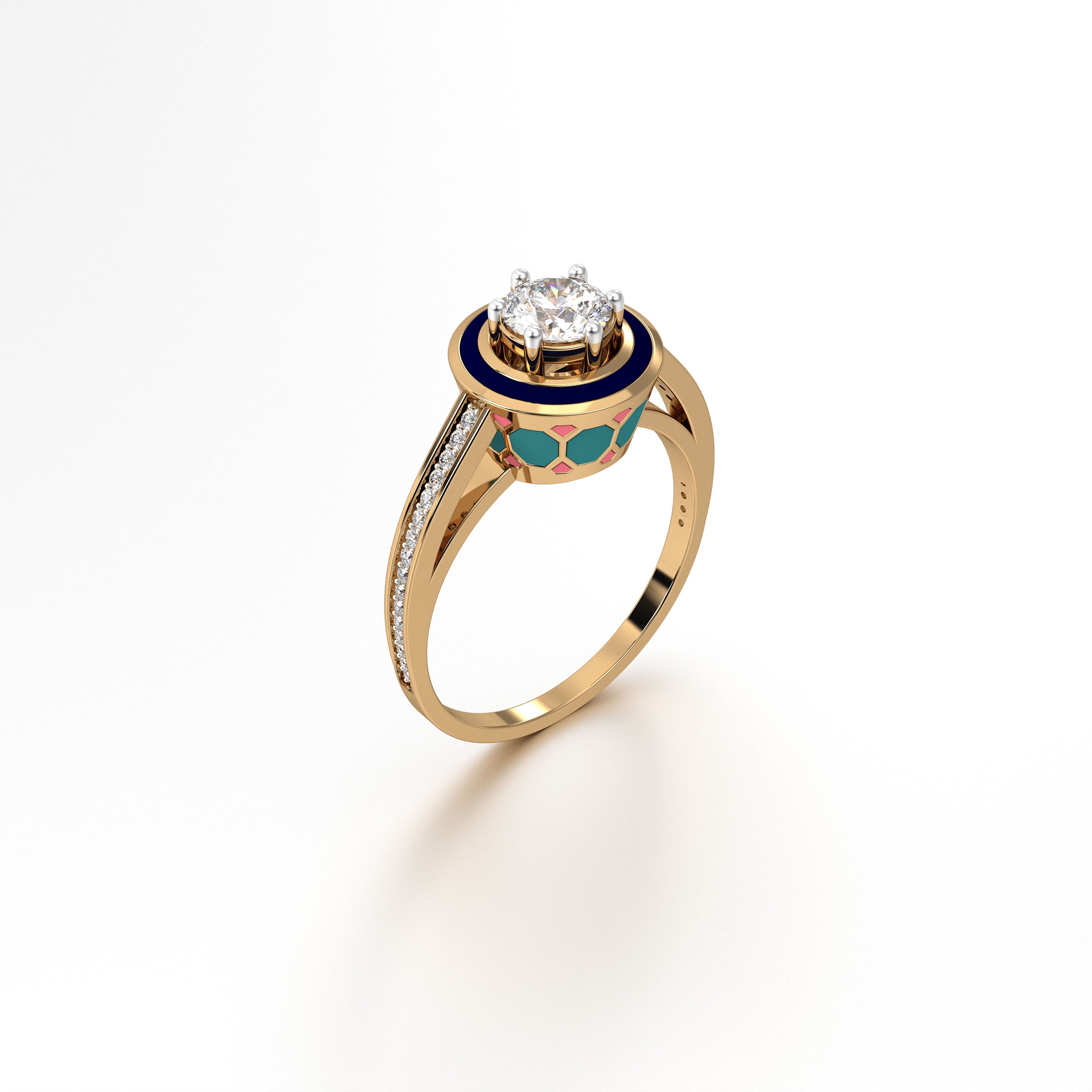 #Pattern & Color_Turkish Tessellation Pastel Turquoise