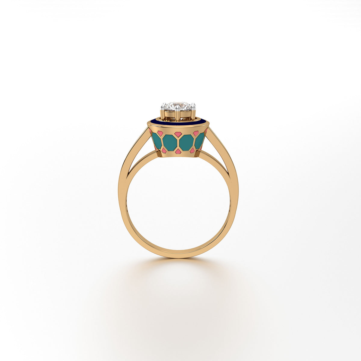 #Pattern & Color_Turkish Tessellation Pastel Turquoise