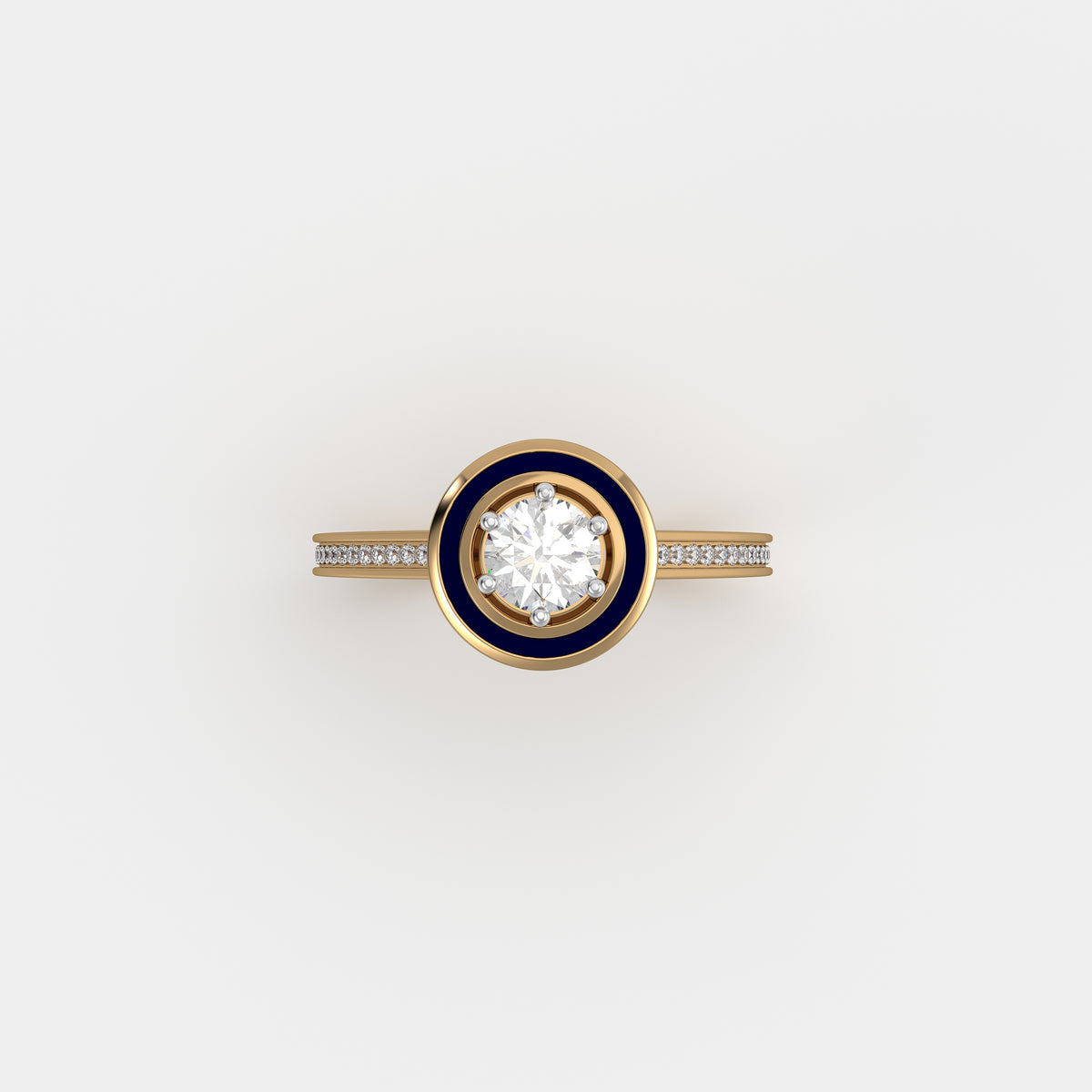 Aliyaah Solitaire Ring Small