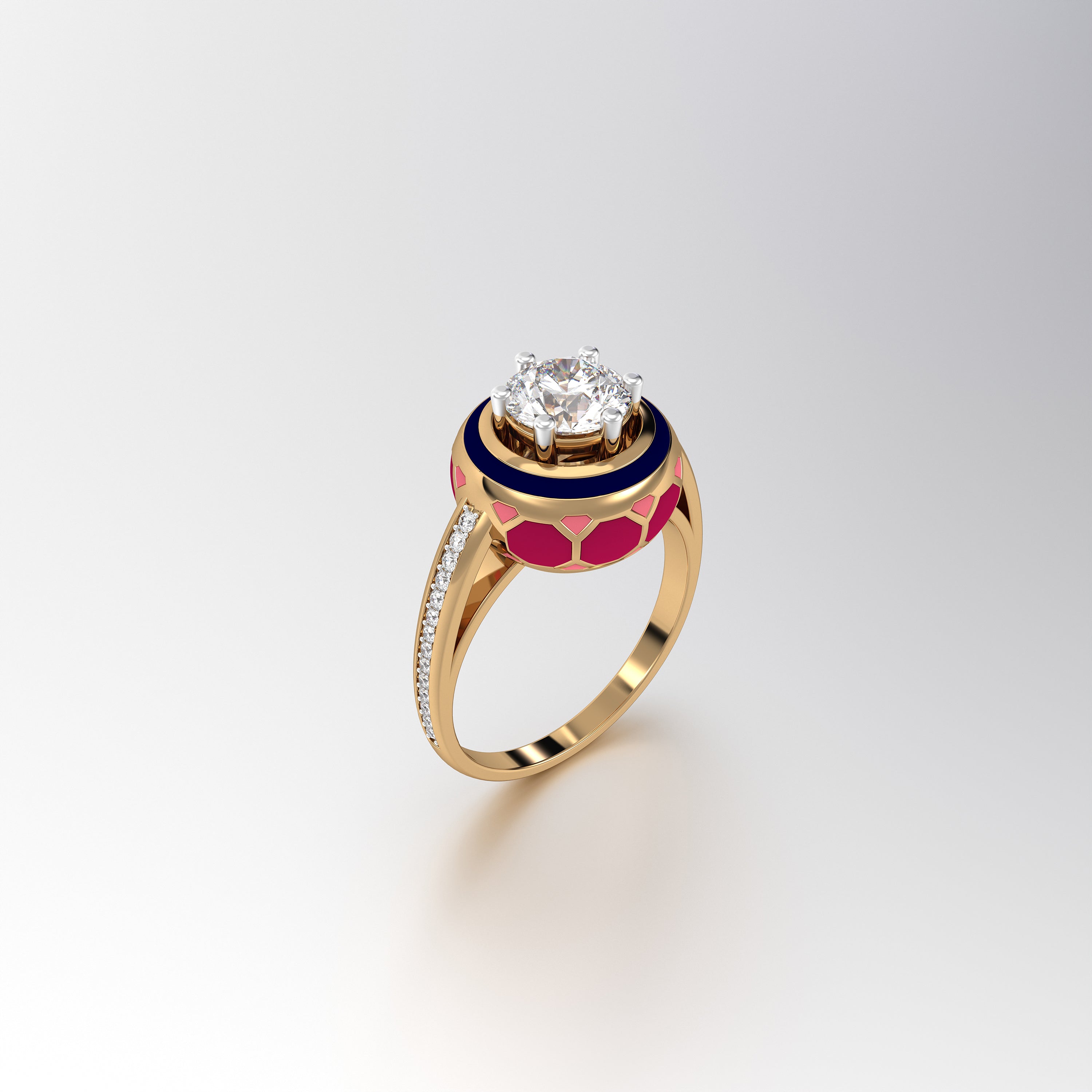 #Pattern & Color_Turkish Tessellation Cardinal Red