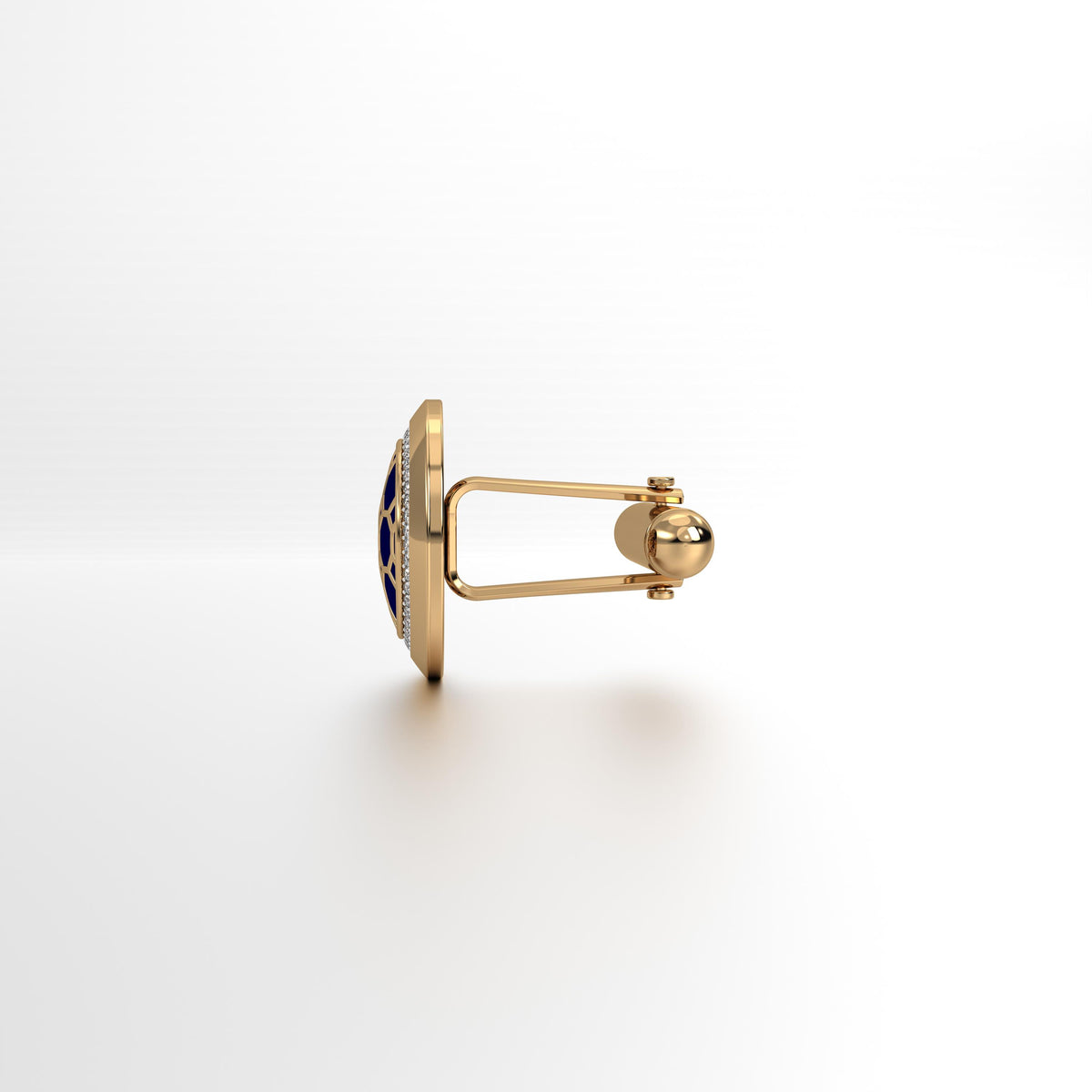 Zayd Round Cufflink