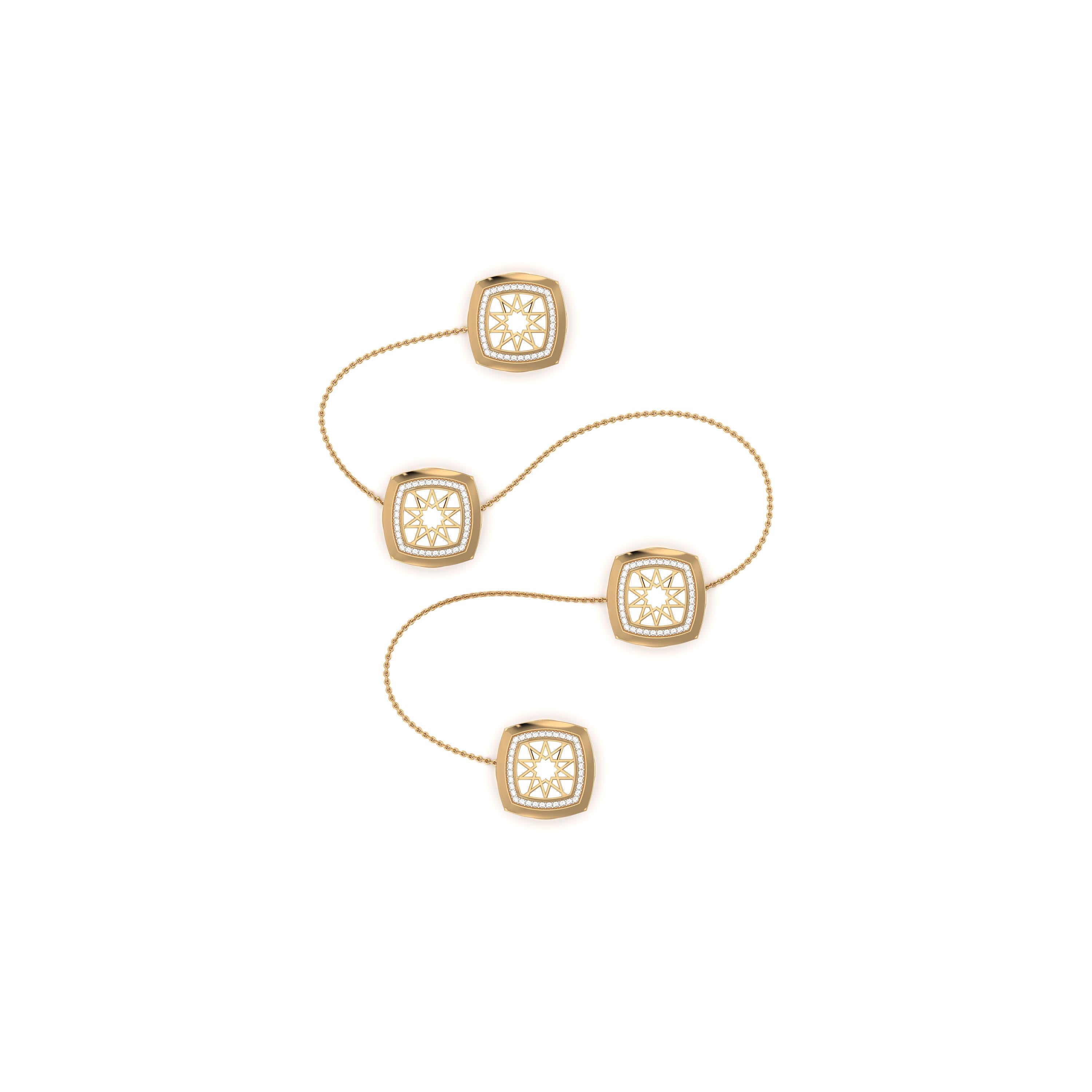 #Pattern & Color_Arabesque Rosette Ivory White