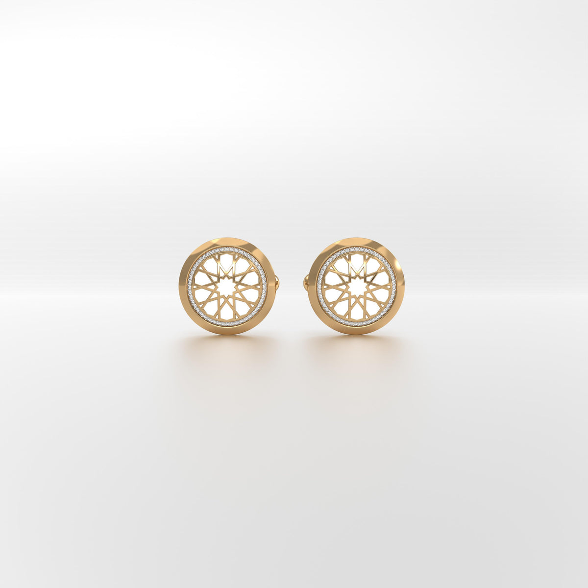 #Pattern & Color_Arabesque Rosette Ivory White