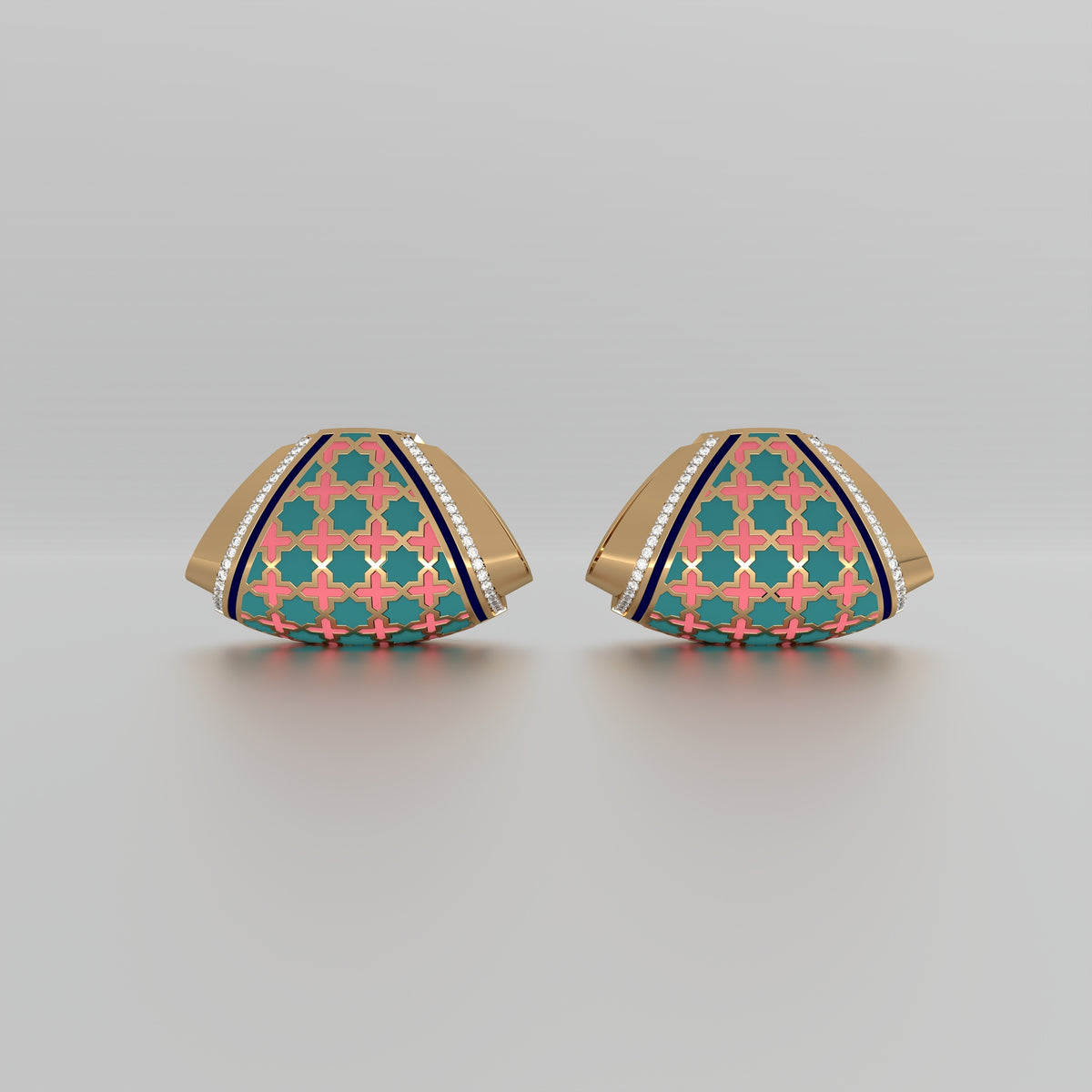#Pattern & Color_Moroccan Zellij Pastel Turquoise