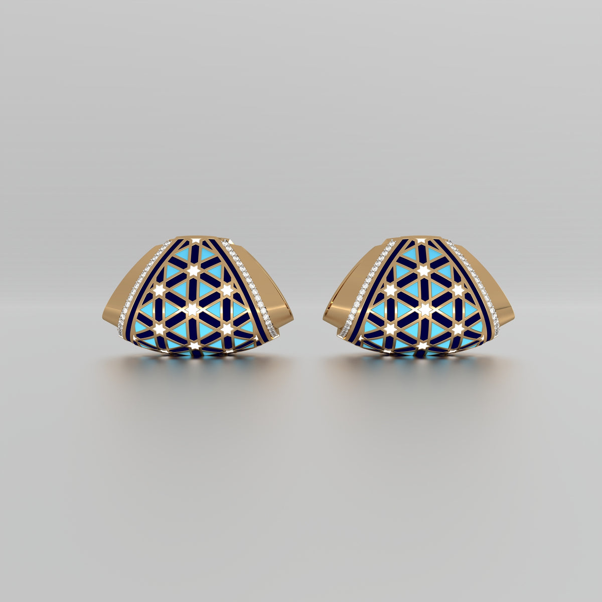 #Pattern & Color_Persian Girih Skyblue