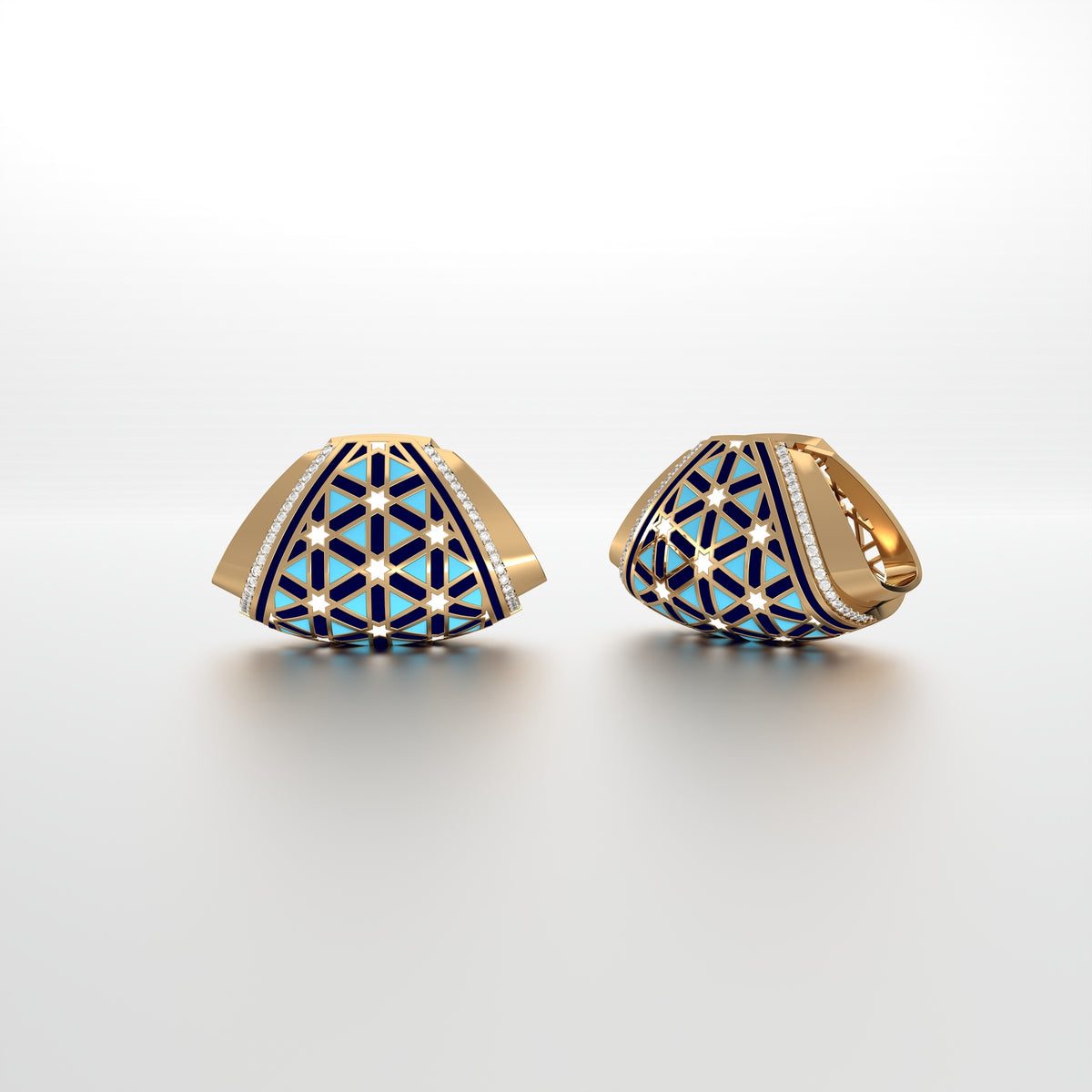 #Pattern & Color_Persian Girih Skyblue