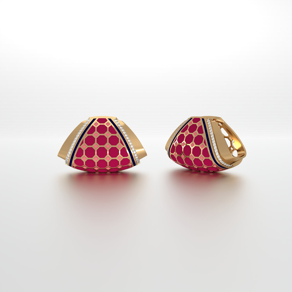 #Pattern & Color_Turkish Tessellation Cardinal Red