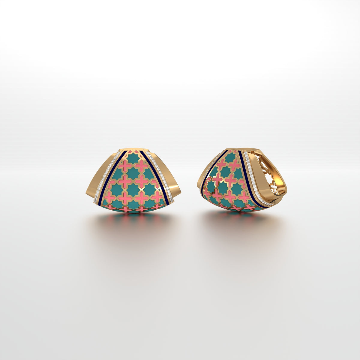 #Pattern & Color_Moroccan Zellij Pastel Turquoise