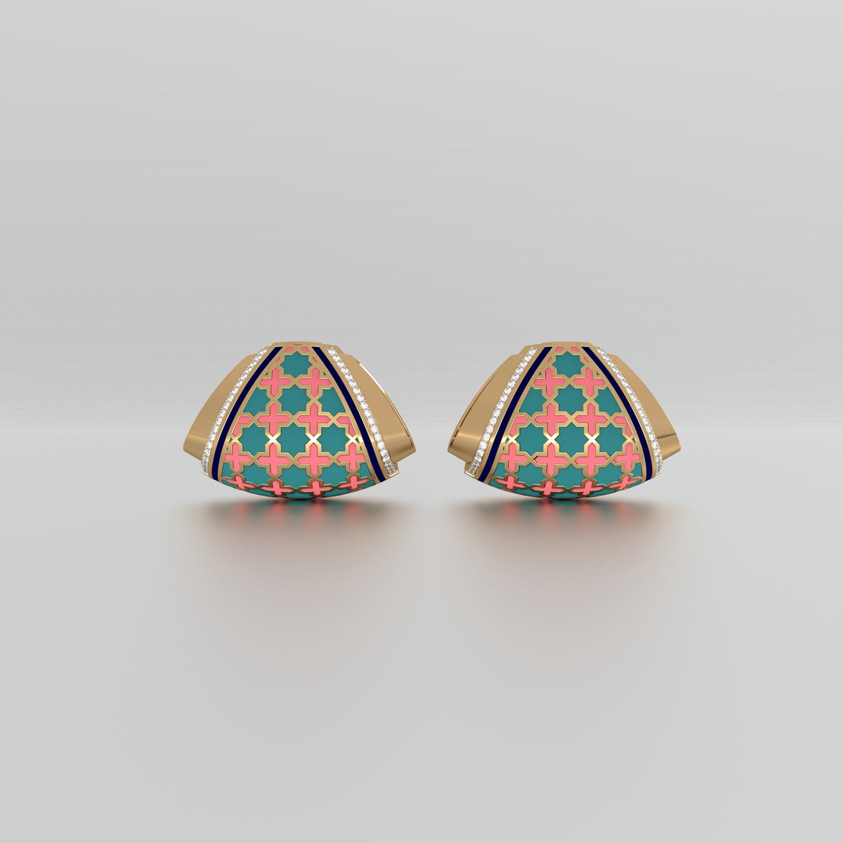 #Pattern & Color_Moroccan Zellij Pastel Turquoise