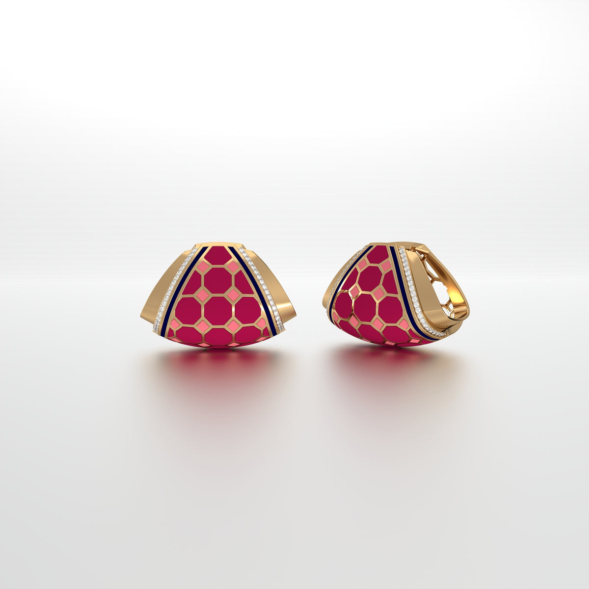 #Pattern & Color_Turkish Tessellation Cardinal Red