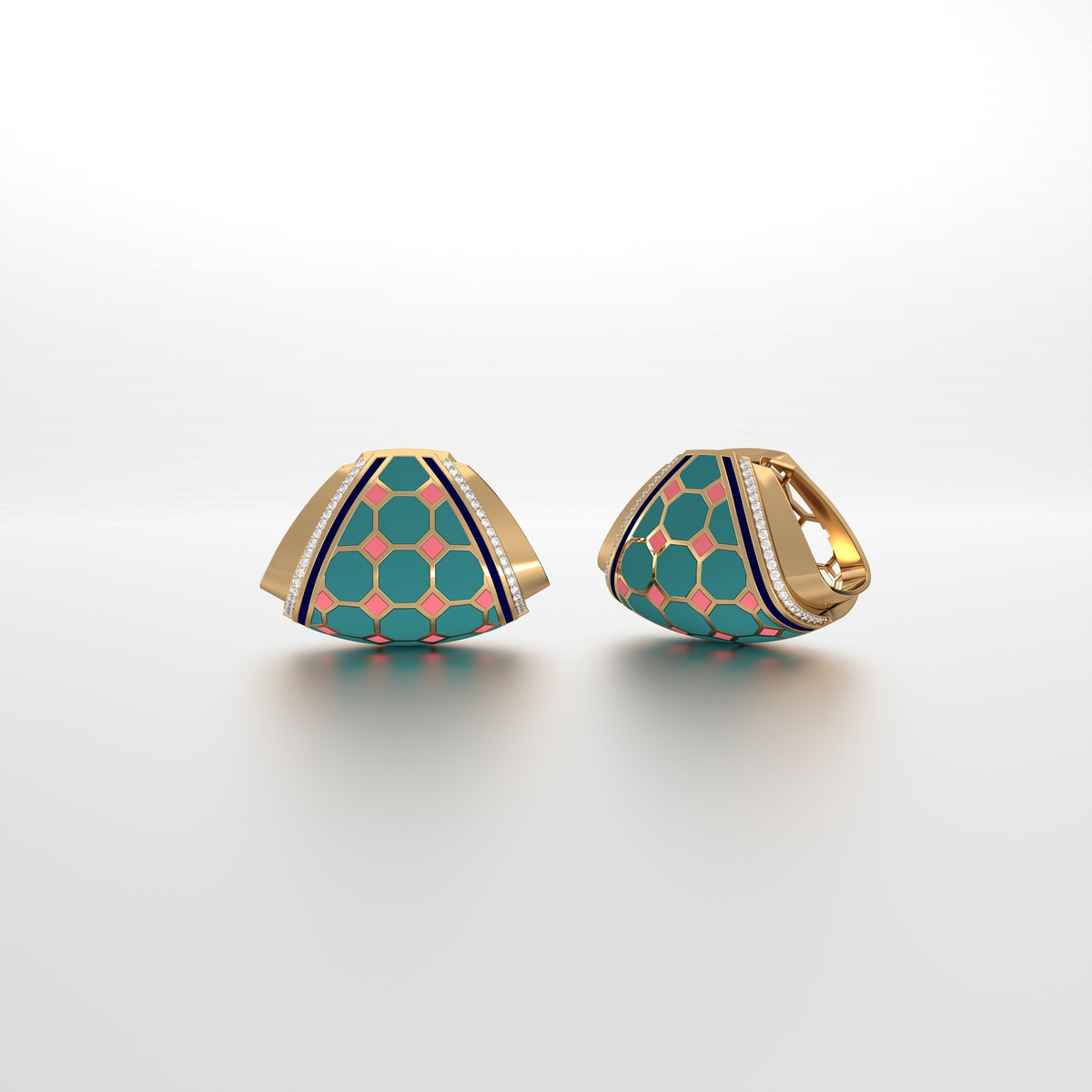 #Pattern & Color_Turkish Tessellation Pastel Turquoise