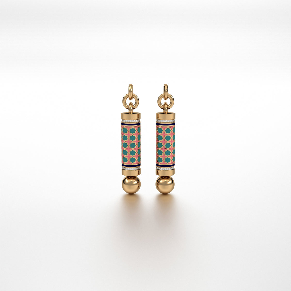 #Pattern & Color_Moroccan Zellij Pastel Turquoise
