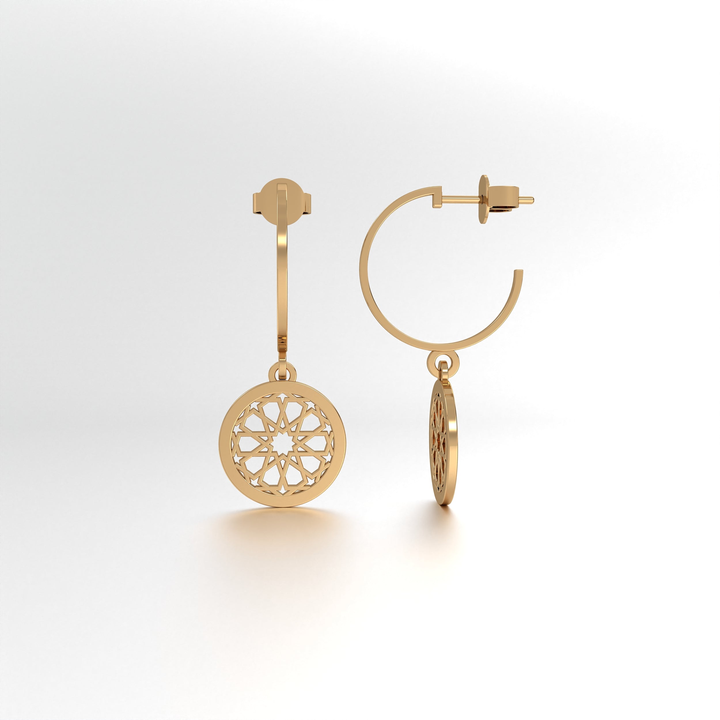 #Pattern & Color_Arabesque Rosette Gold