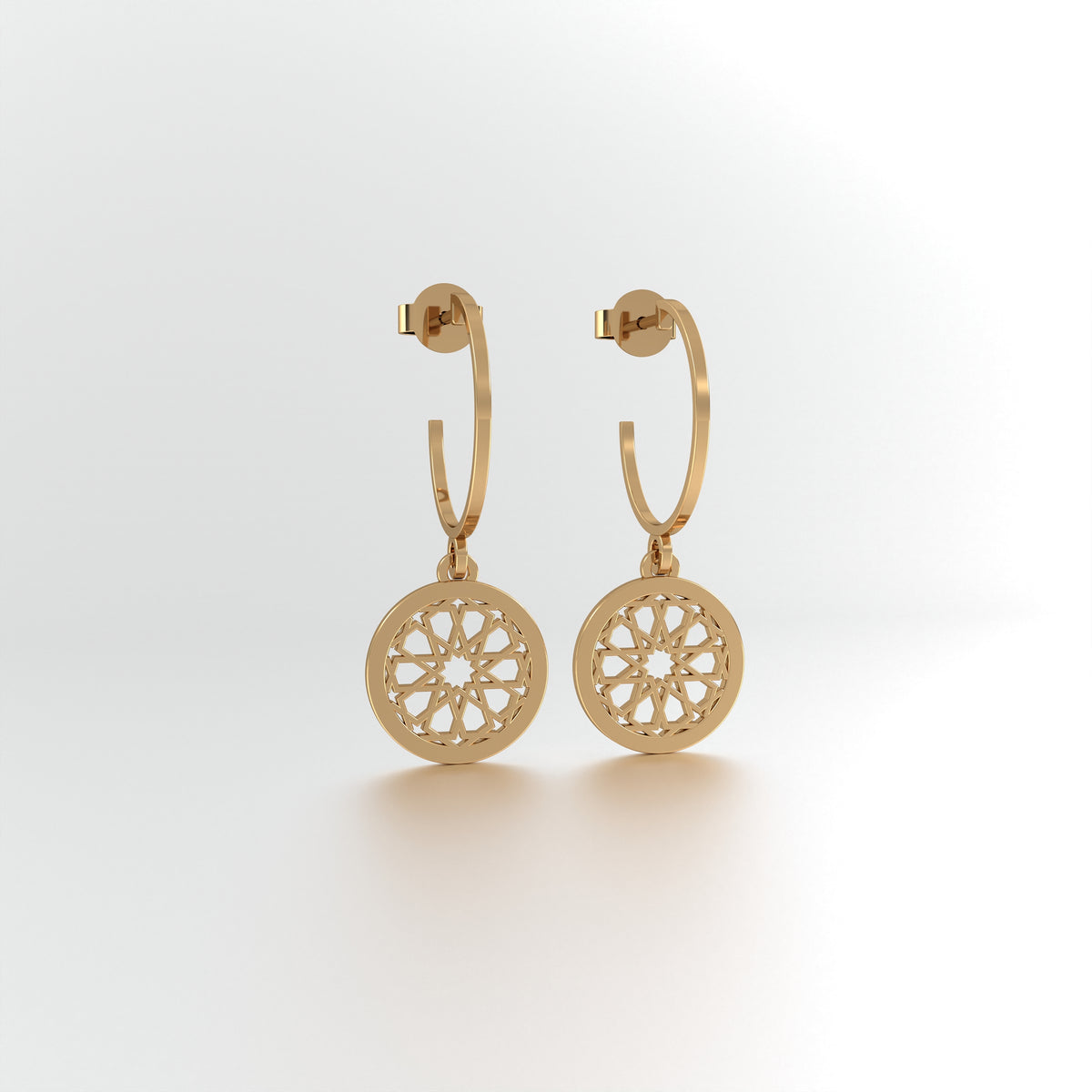 #Pattern & Color_Arabesque Rosette Gold