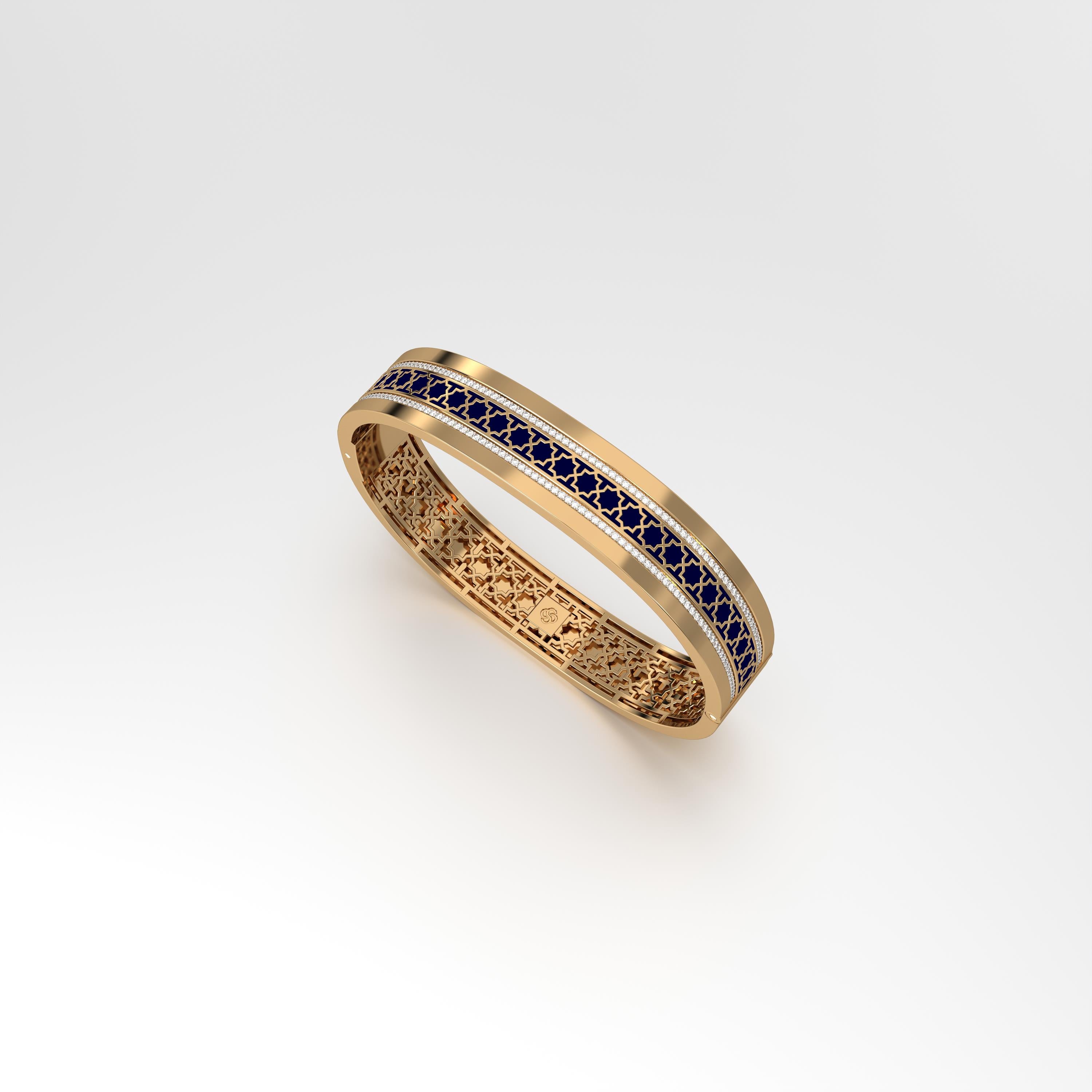 #Pattern & Color_Moroccan Zellij Prussian Blue