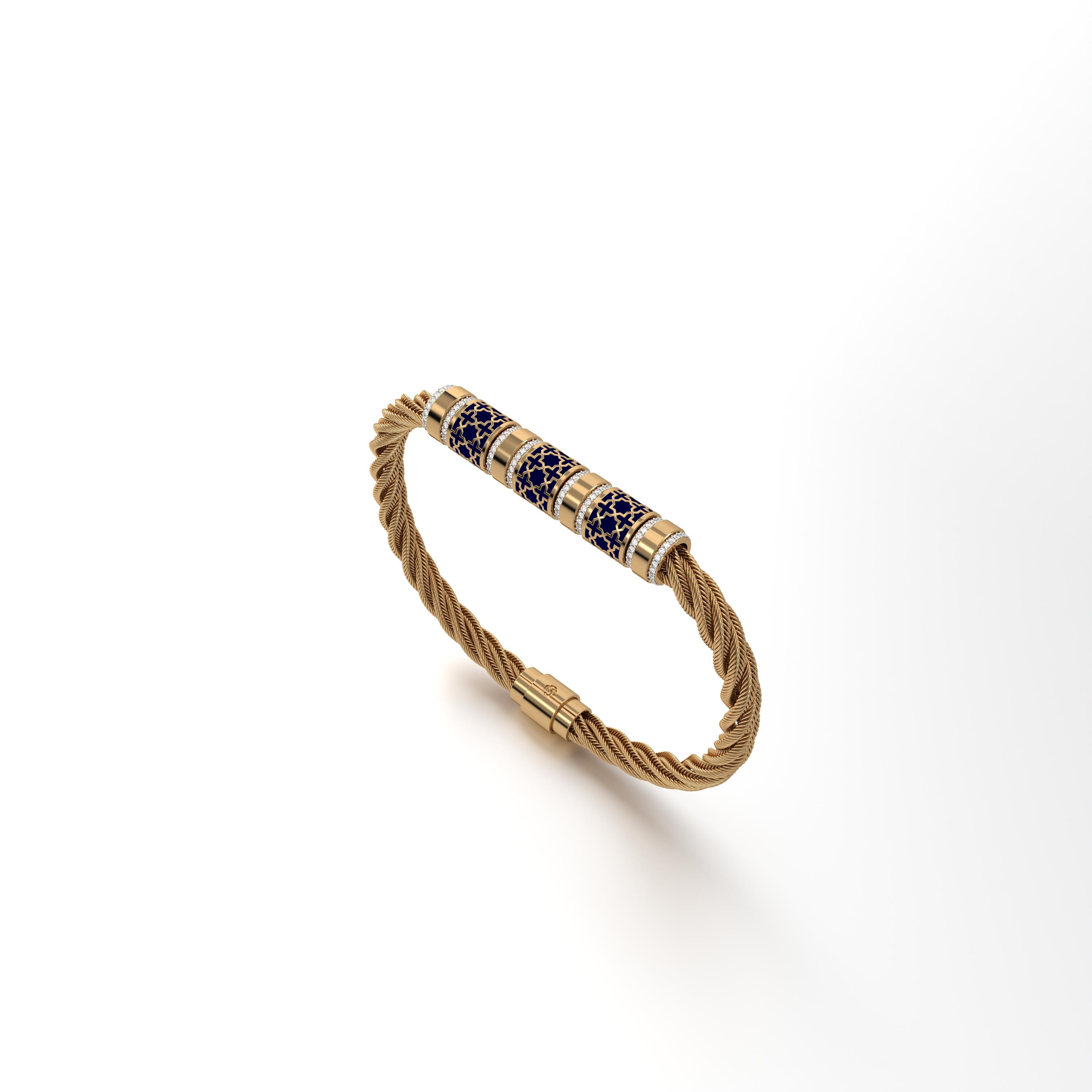 #Pattern & Color_Moroccan Zellij Prussian Blue