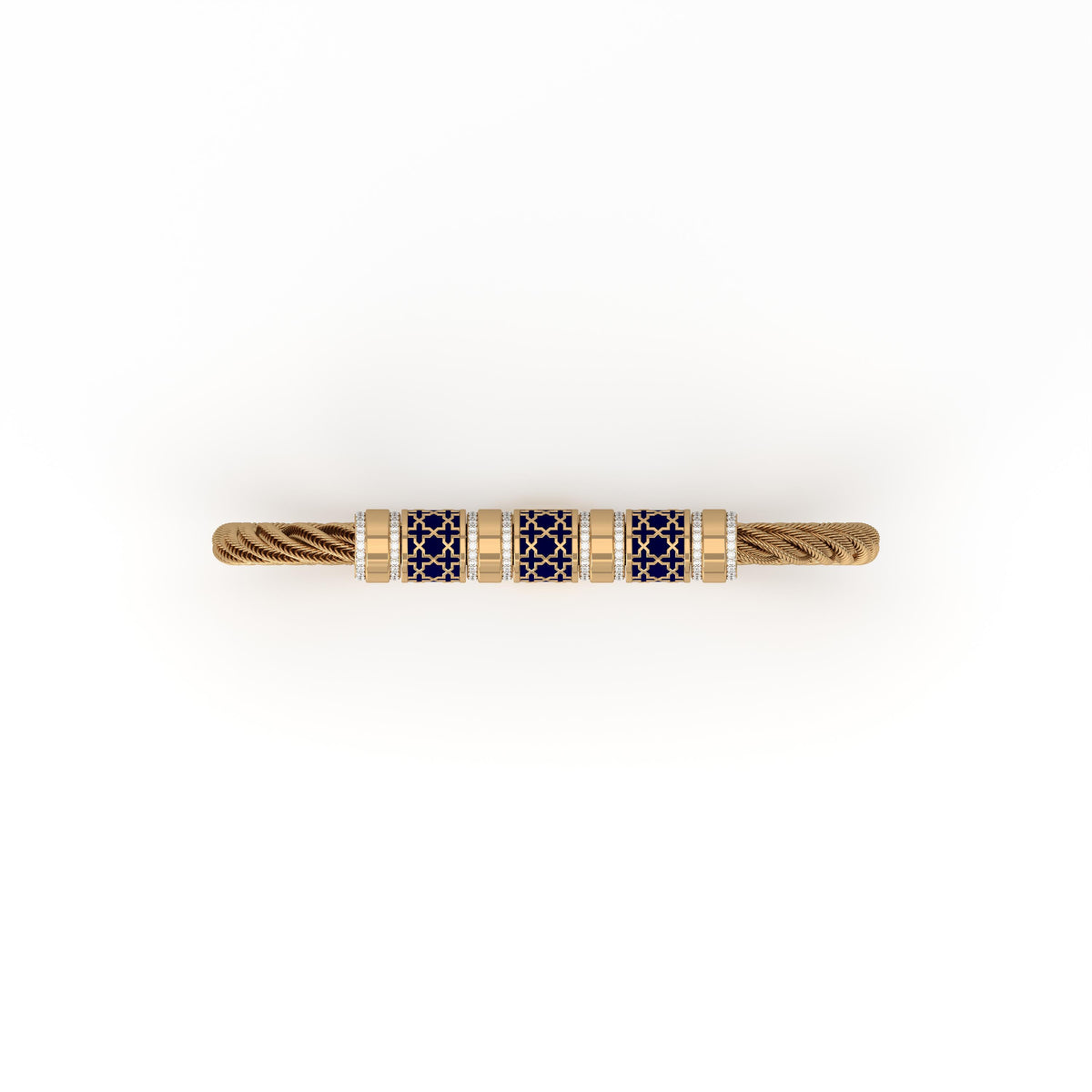 #Pattern & Color_Moroccan Zellij Prussian Blue