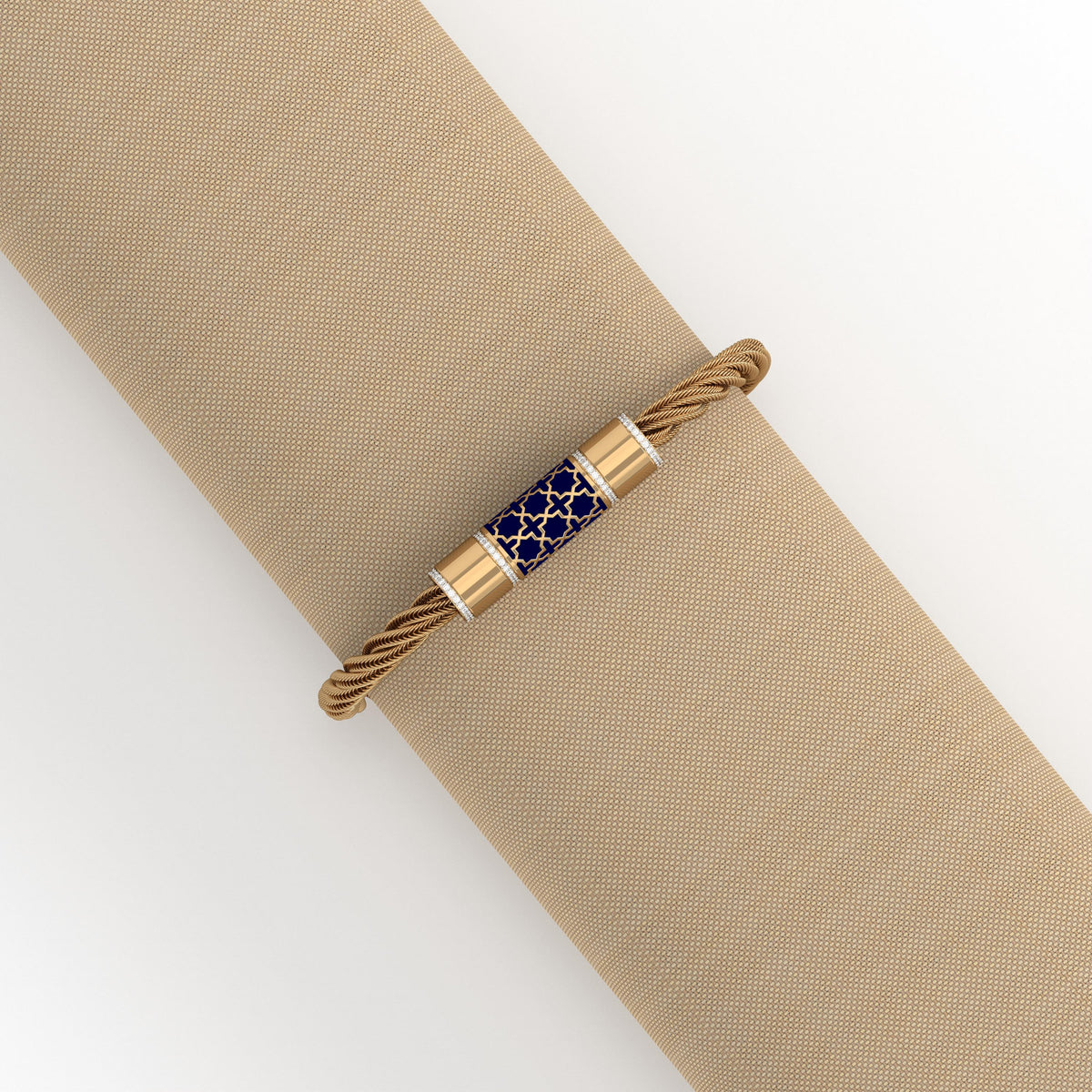 #Pattern & Color_Moroccan Zellij Prussian Blue