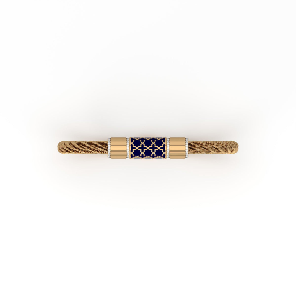 #Pattern & Color_Moroccan Zellij Prussian Blue