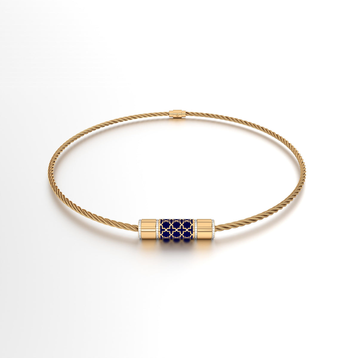 #Pattern & Color_Moroccan Zellij Prussian Blue