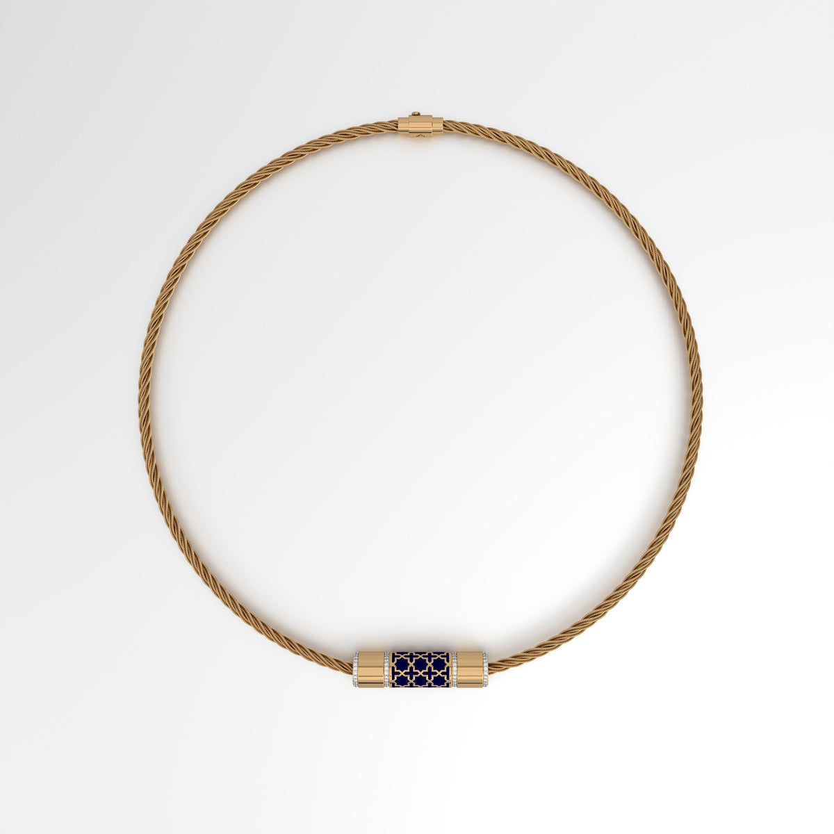 #Pattern & Color_Moroccan Zellij Prussian Blue