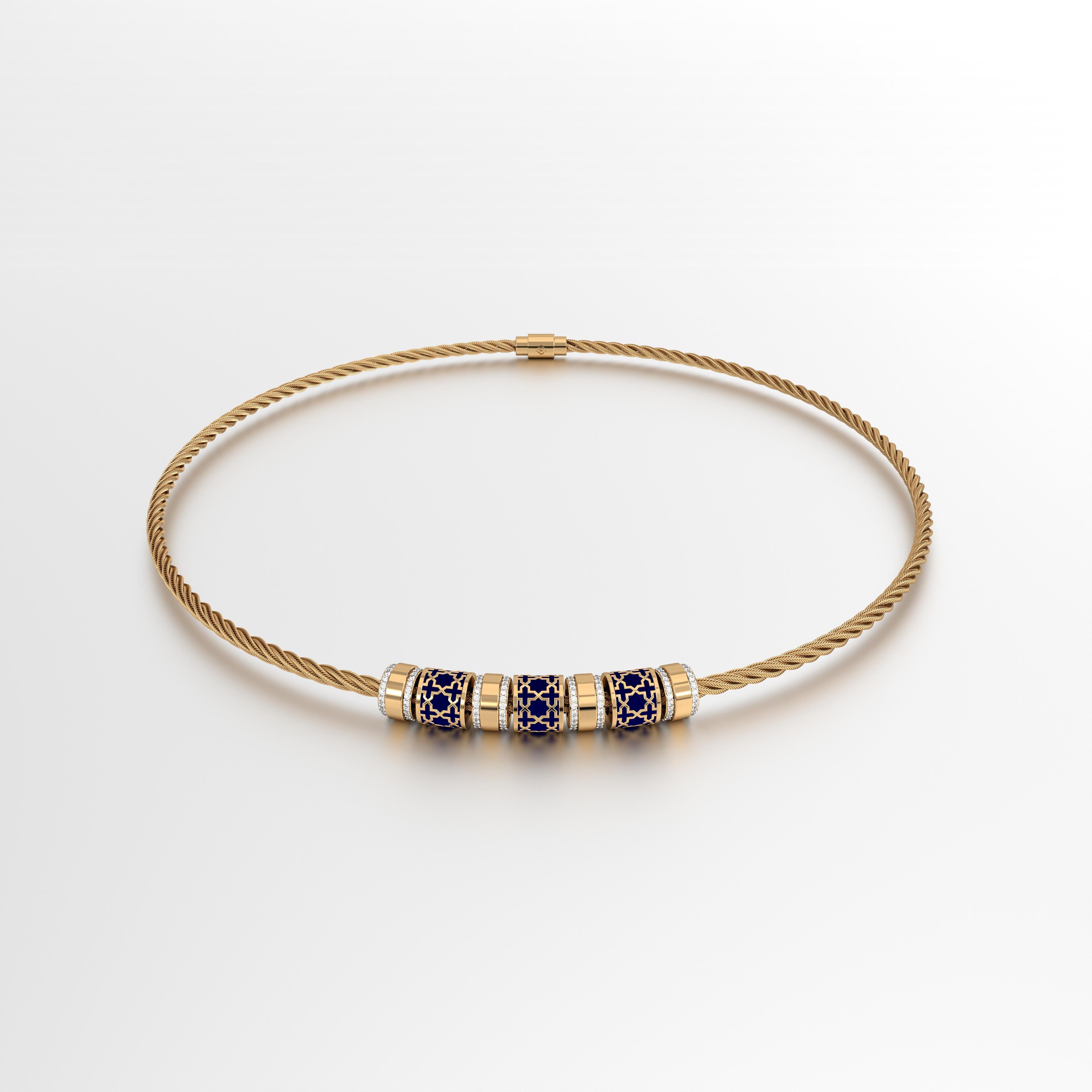 #Pattern & Color_Moroccan Zellij Prussian Blue