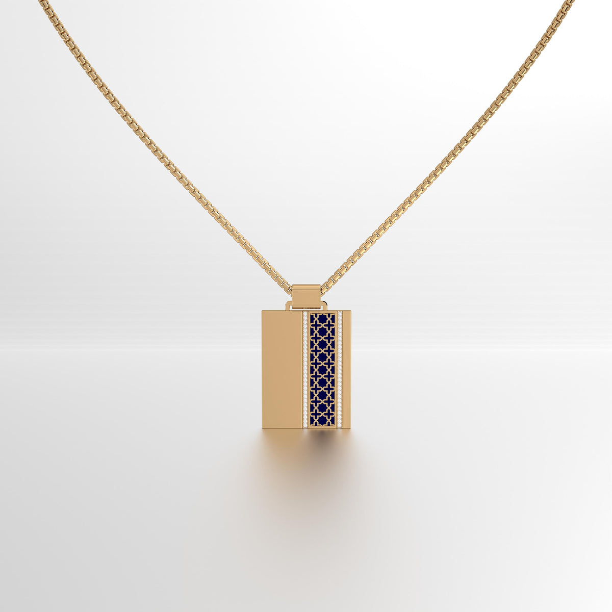 #Pattern & Color_Moroccan Zellij Prussian Blue