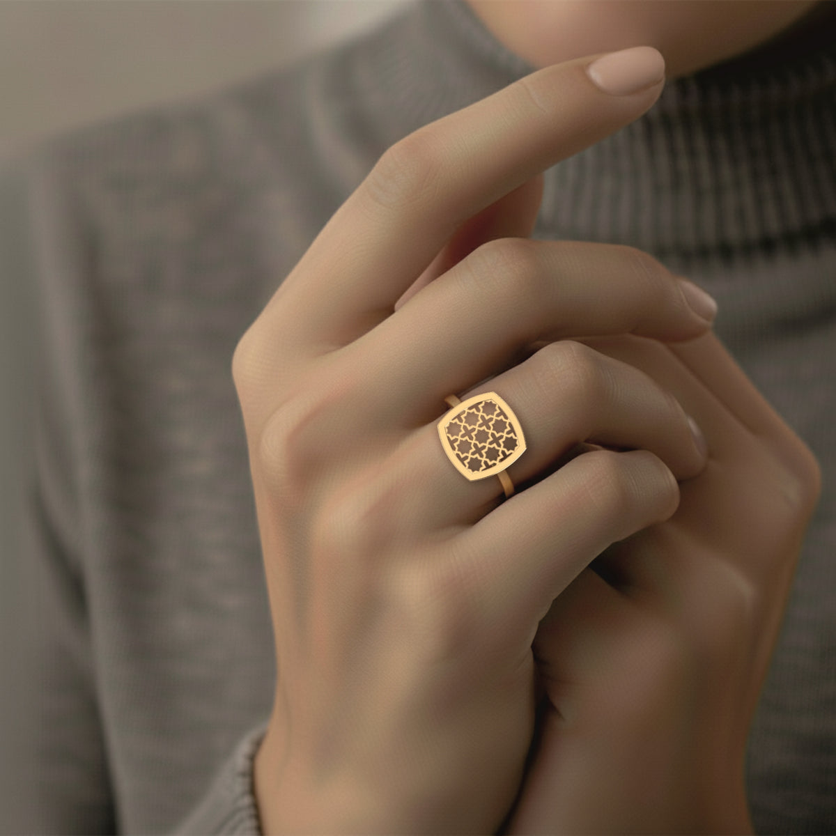 #Pattern & Color_Moroccan Zellij Gold