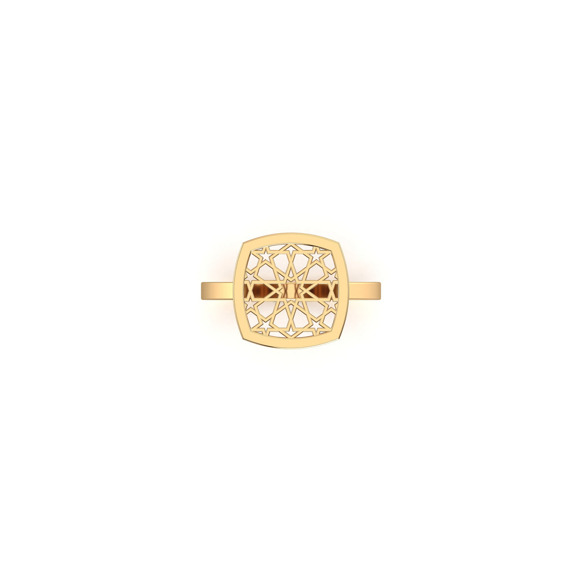 #Pattern & Color_Arabesque Rosette Gold