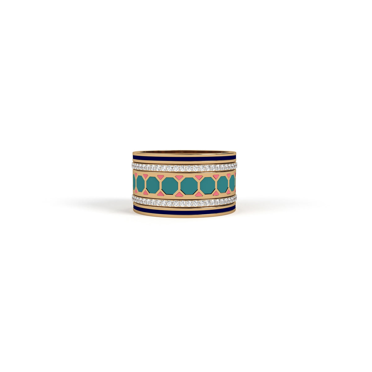 #Pattern & Color_Turkish Tessellation Pastel Turquoise
