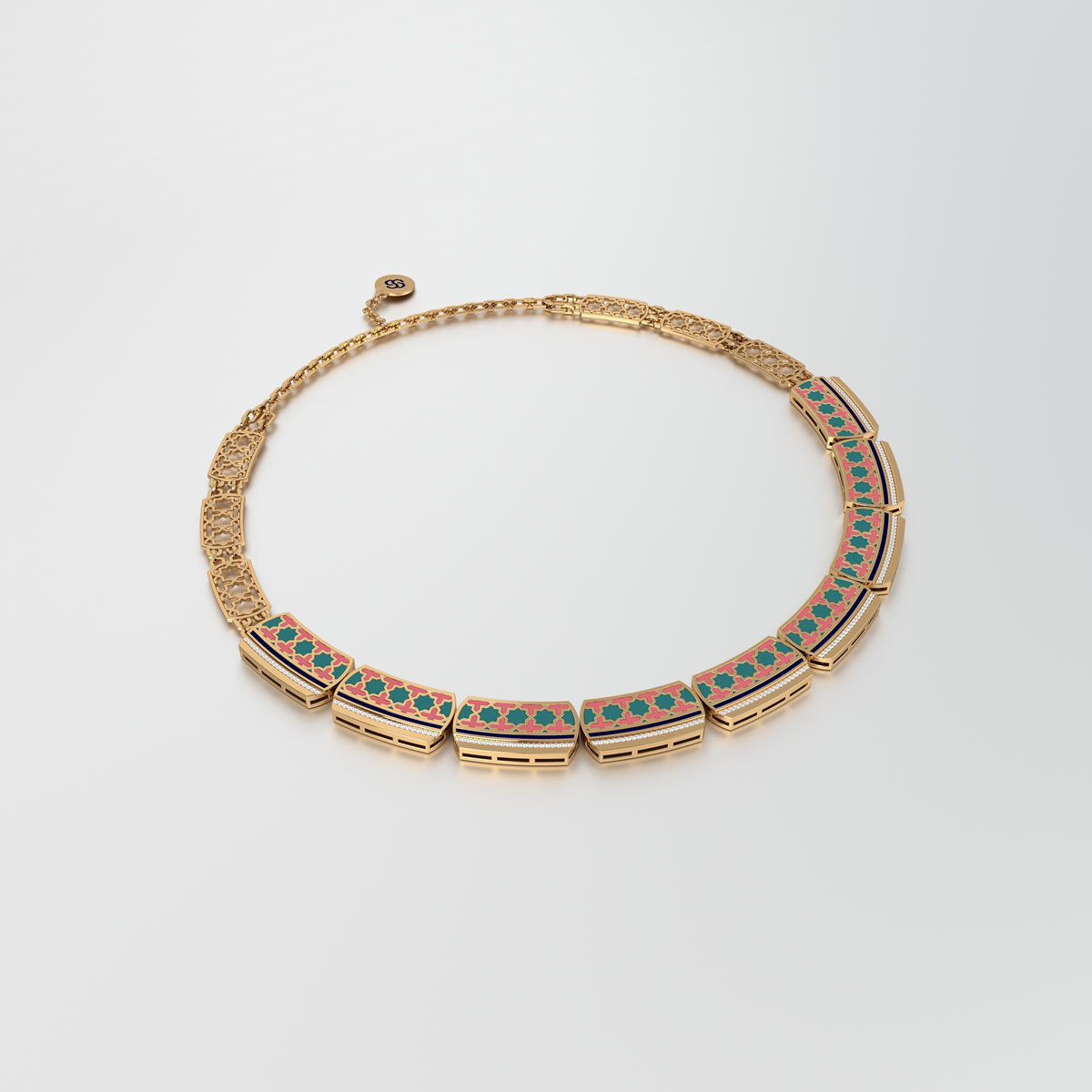 #Pattern & Color_Moroccan Zellij Pastel Turquoise