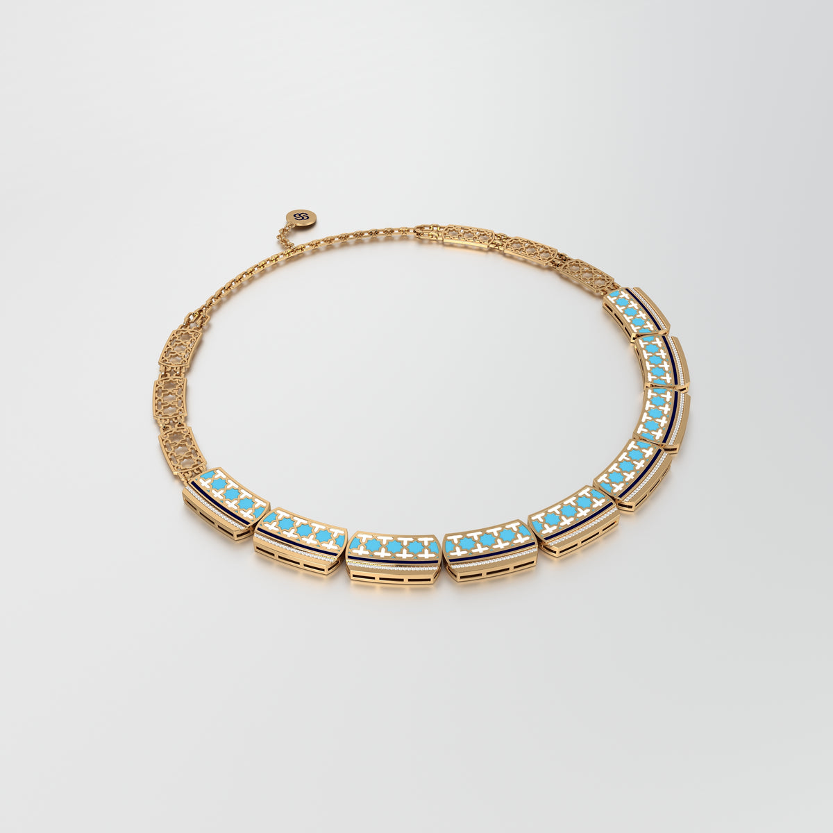 #Pattern & Color_Moroccan Zellij Pastel Turquoise