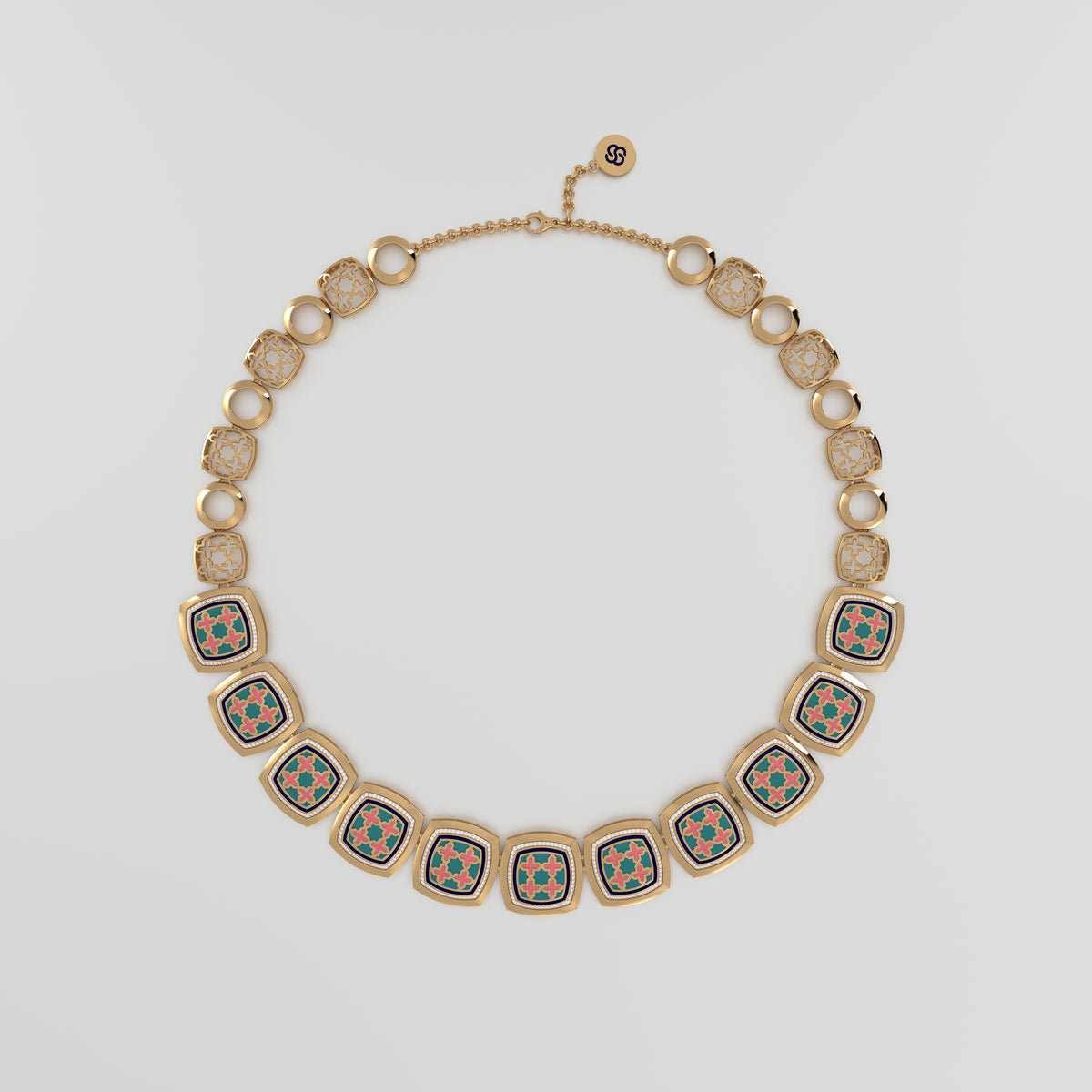 #Pattern & Color_Moroccan Zellij Pastel Turquoise
